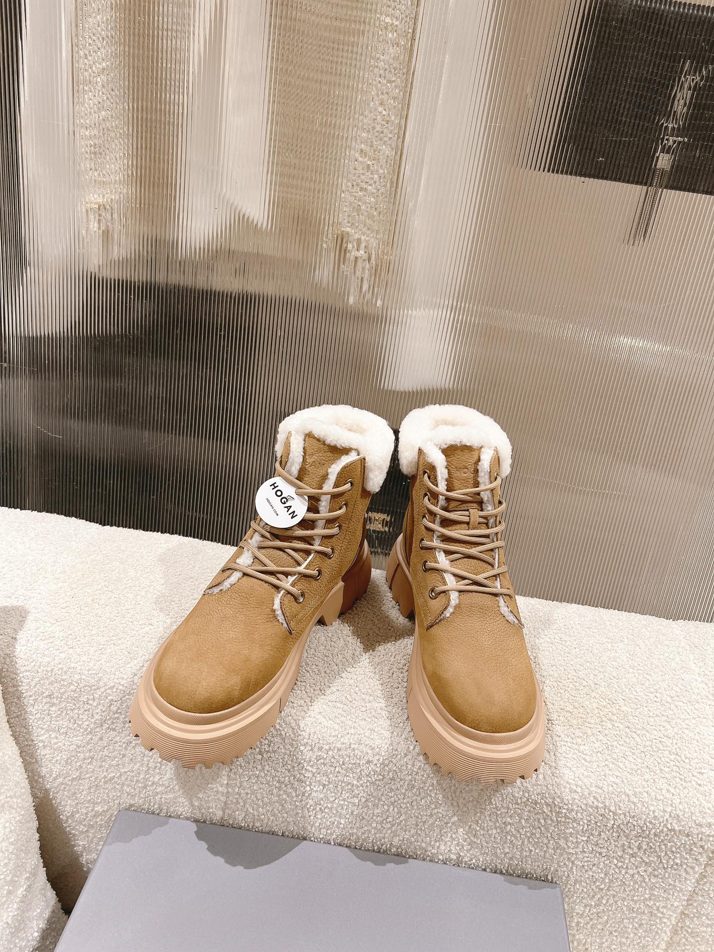 High-End Hogan Winter Boots: Lightweight Snow and Martin Styles, Sizes 5-40.