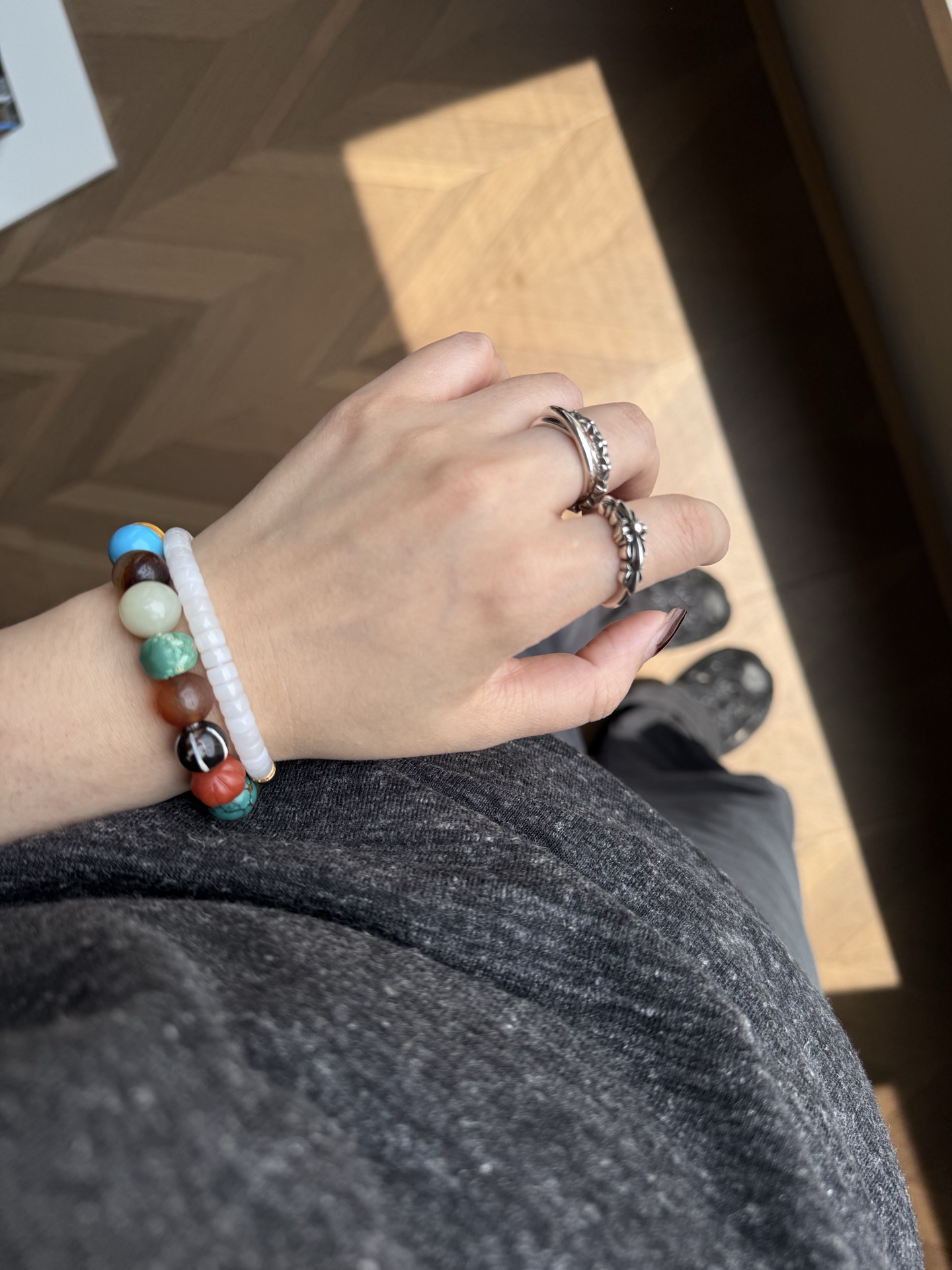 Chrome Hearts Hearts 三环戒指丨高街 酷感单品