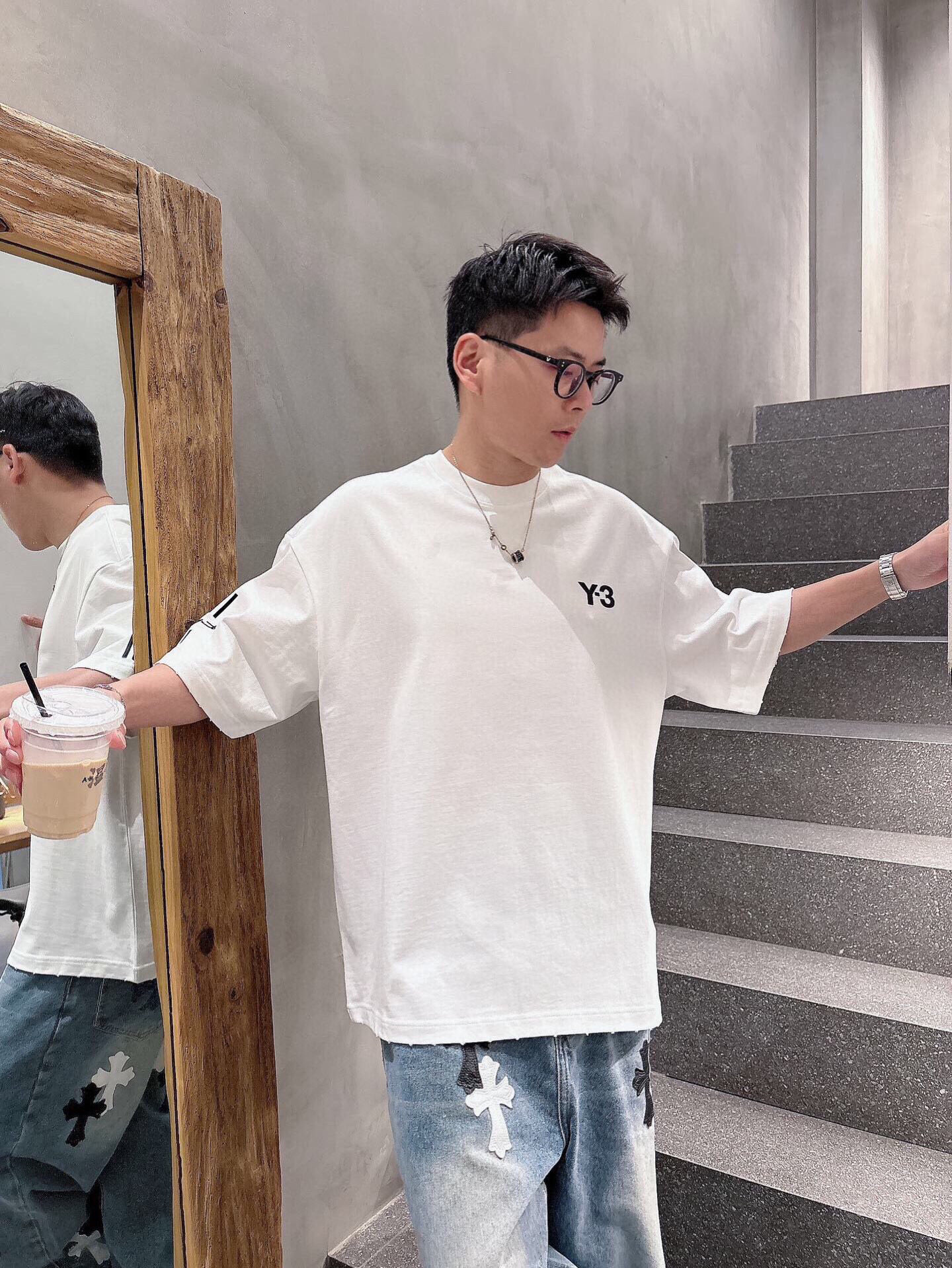 
2025春夏新款
Y-3短袖 
尺码：XS-XL 微阔板型