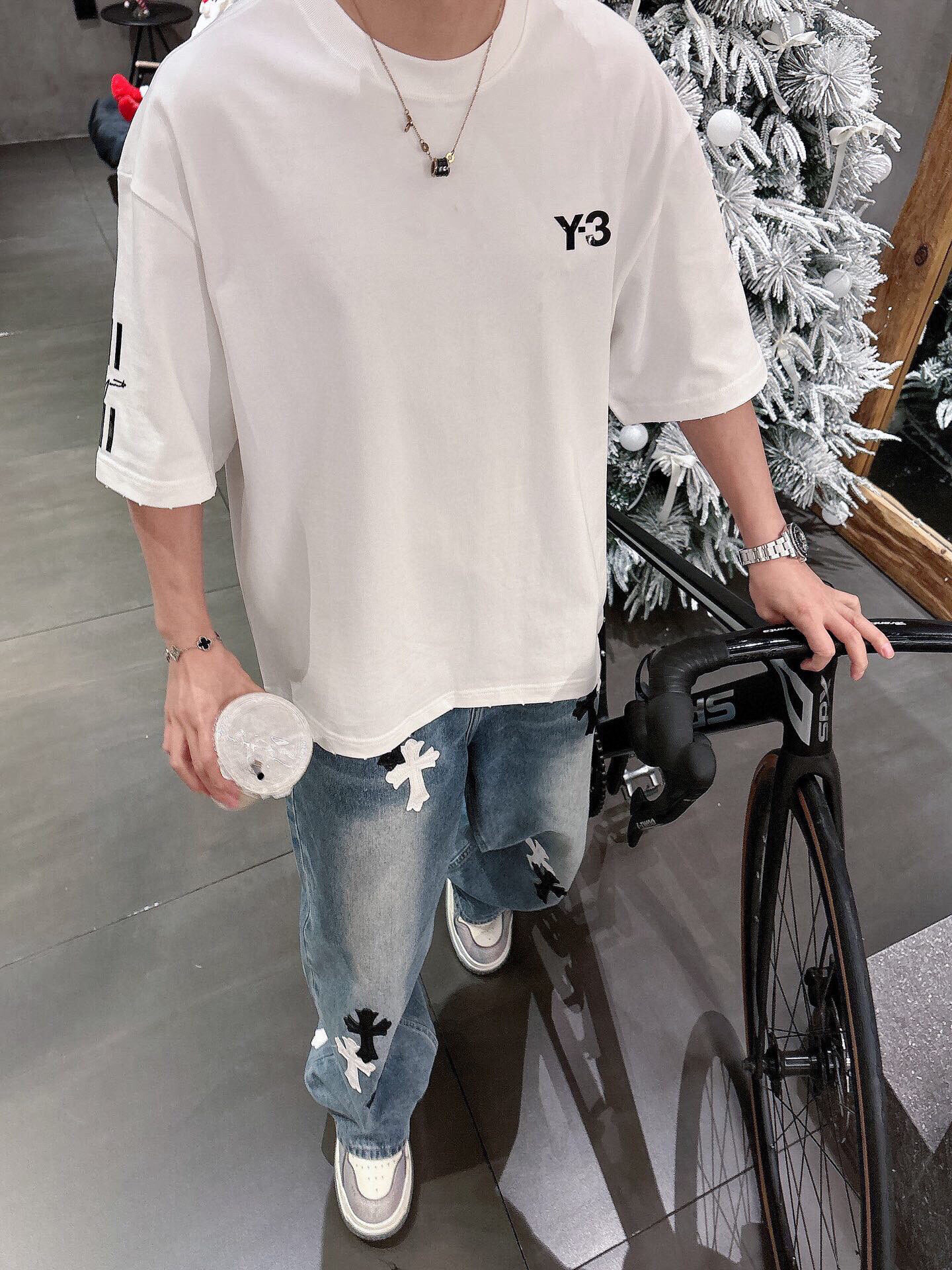 
2025春夏新款
Y-3短袖 
尺码：XS-XL 微阔板型