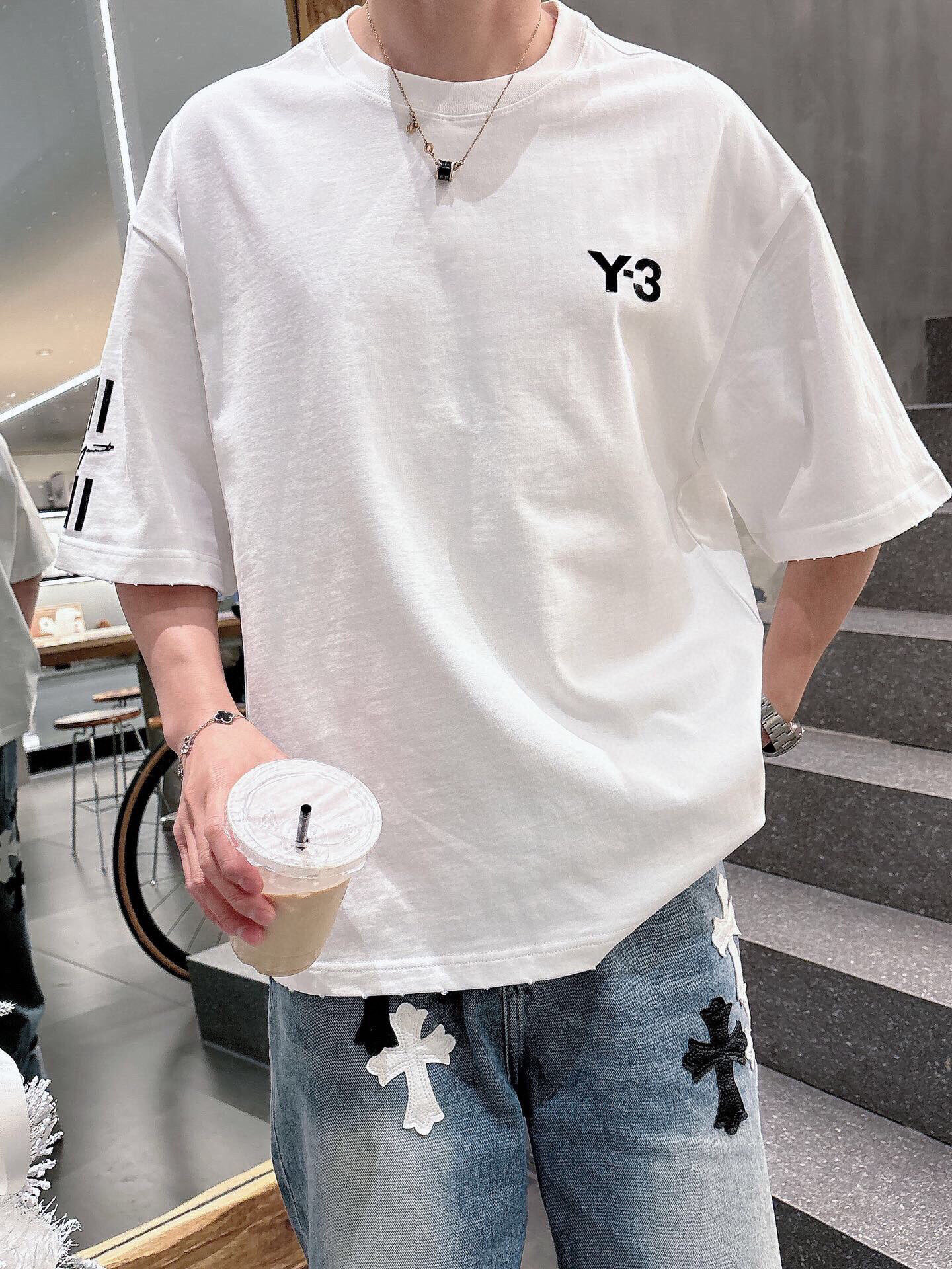 
2025春夏新款
Y-3短袖 
尺码：XS-XL 微阔板型
