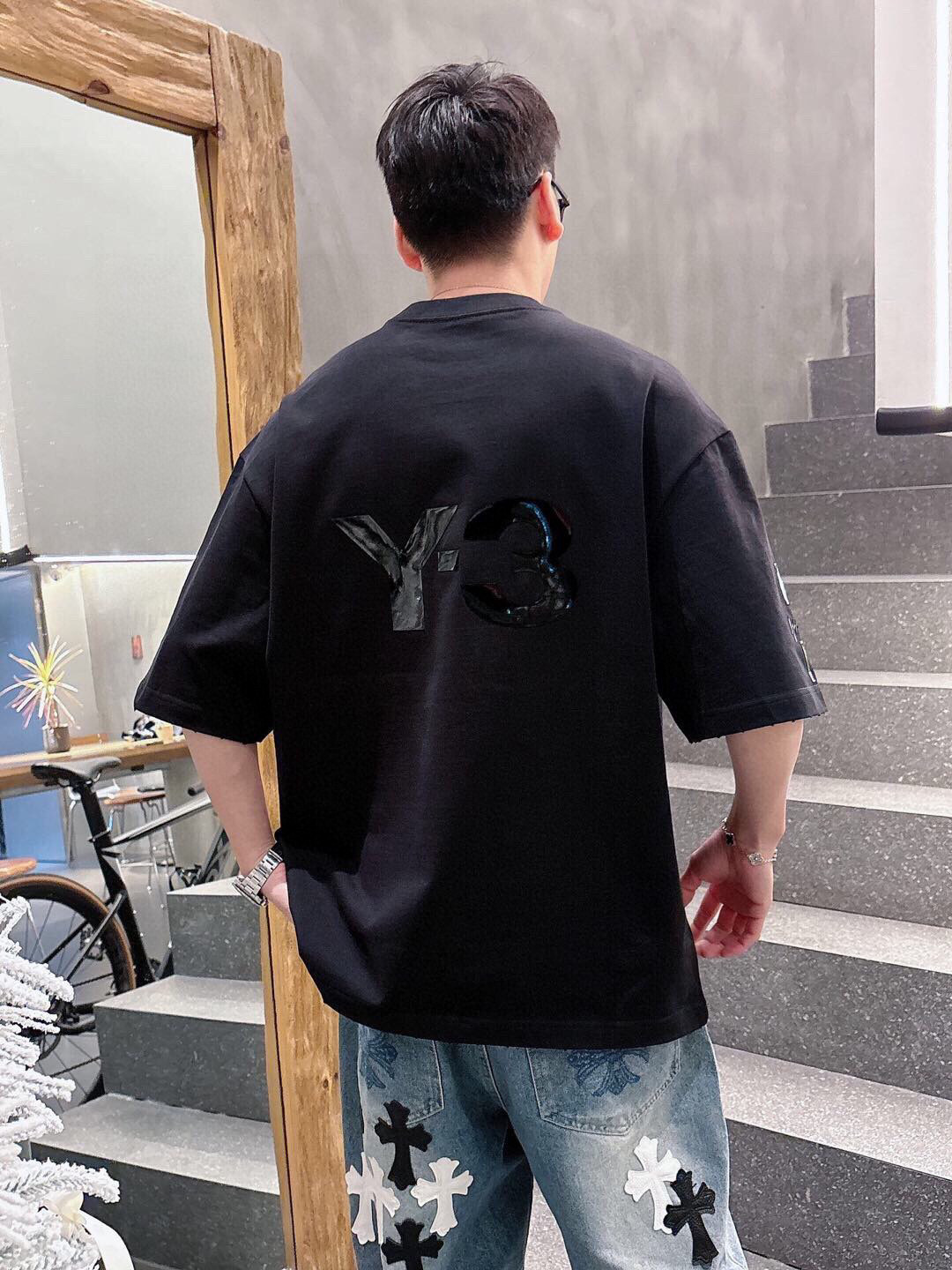 
2025春夏新款
Y-3短袖 
尺码：XS-XL 微阔板型