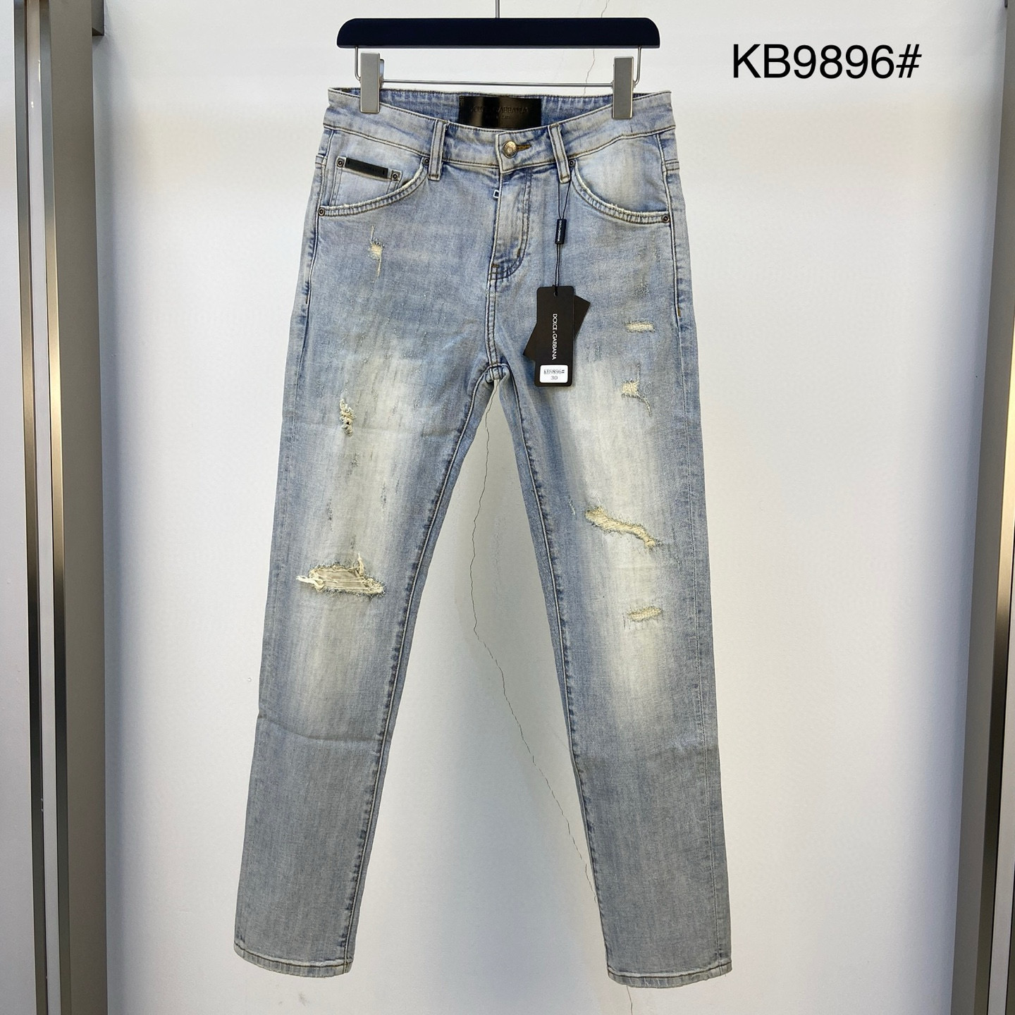 NO:148889,Dujia nine-point pants denim blue Size29 30 31 32 33 34 36 (new product) 9896#,,alexander wang19860909杜家九分裤 牛仔蓝 Size29 30 31 32 33 34 36（新品）9896#,,alexander wang,Men's clothing