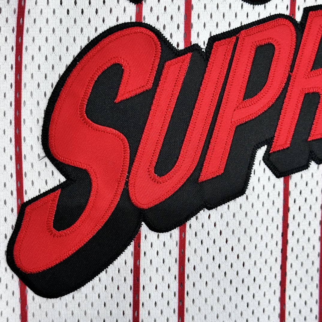 Supreme SS24 Star Basketball Jersey - White/Red Mesh Sleeveless Top 10 i1728107207 5925 0