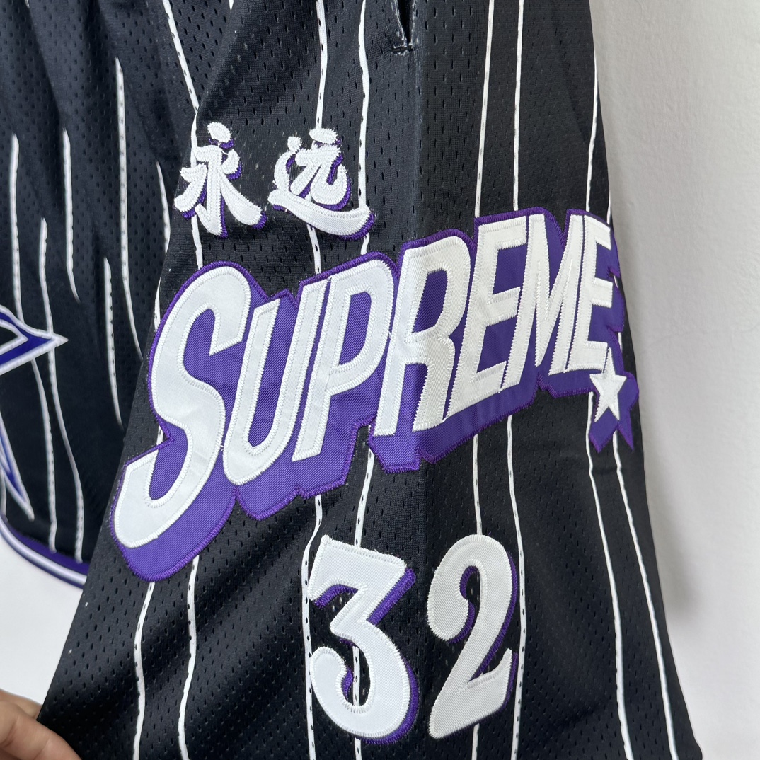 Supreme SS24 Week 18 Star Basketball Jersey Shorts - Black and White, S-XL 6 i1729827683 6036 4