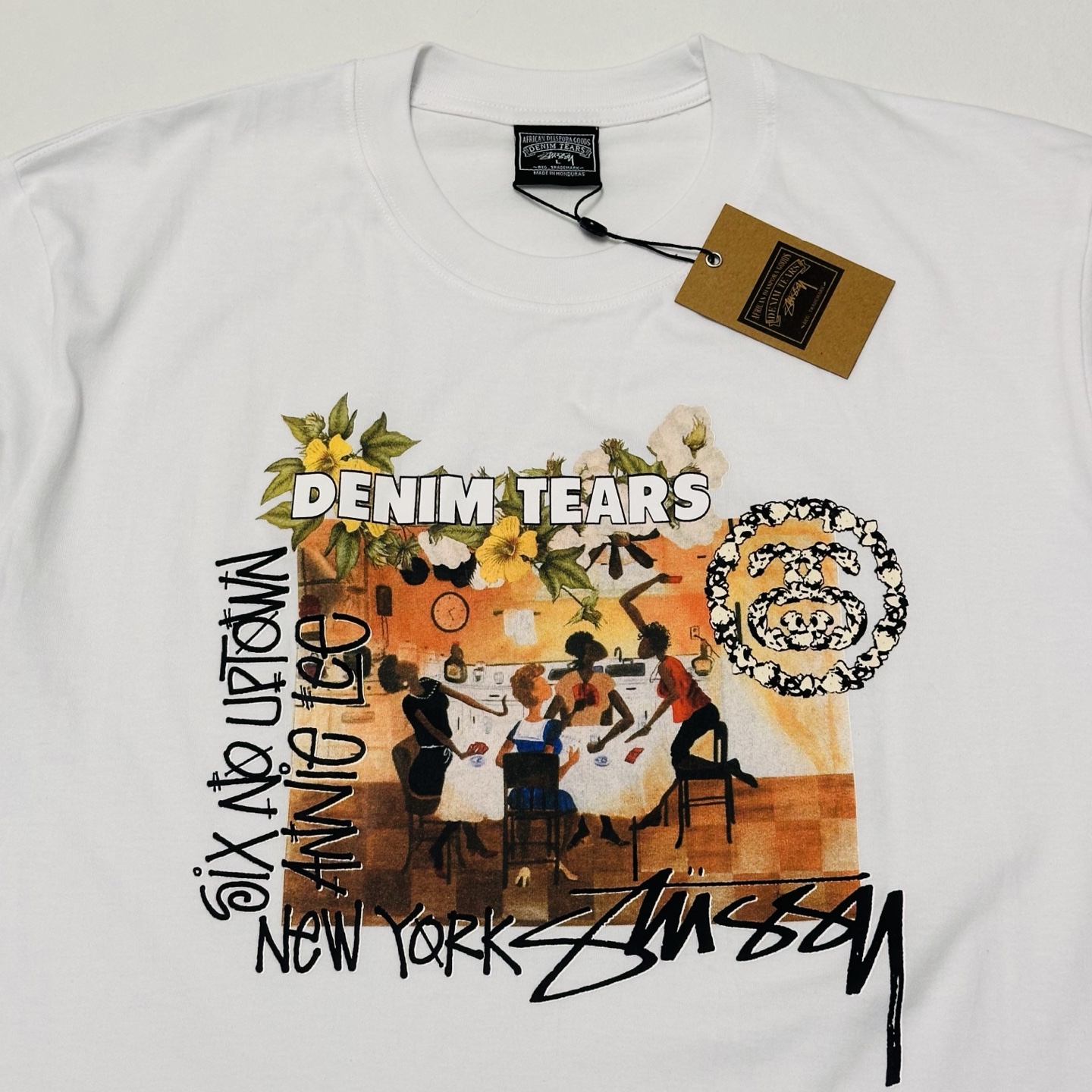 Stussy X DENIM TEARS Annie Lee Tee SS25 Crew Neck Short Sleeve T-Shirt 3 i1740964884862 2857 0 1