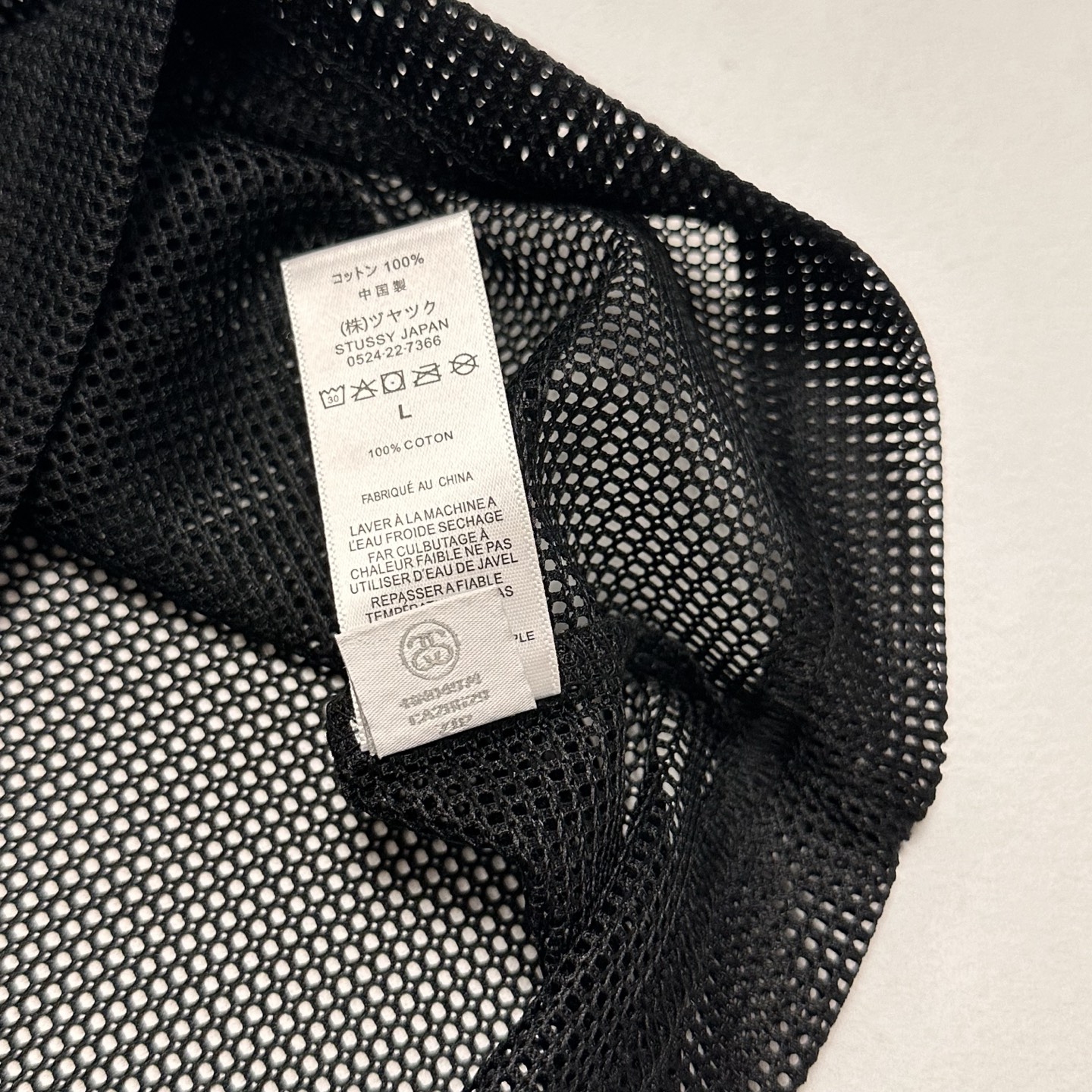 Stussy X DENIM TEARS SS25 Mesh Tank - Black Floral Wreath Design 8 i1741575199738 5507 0 4