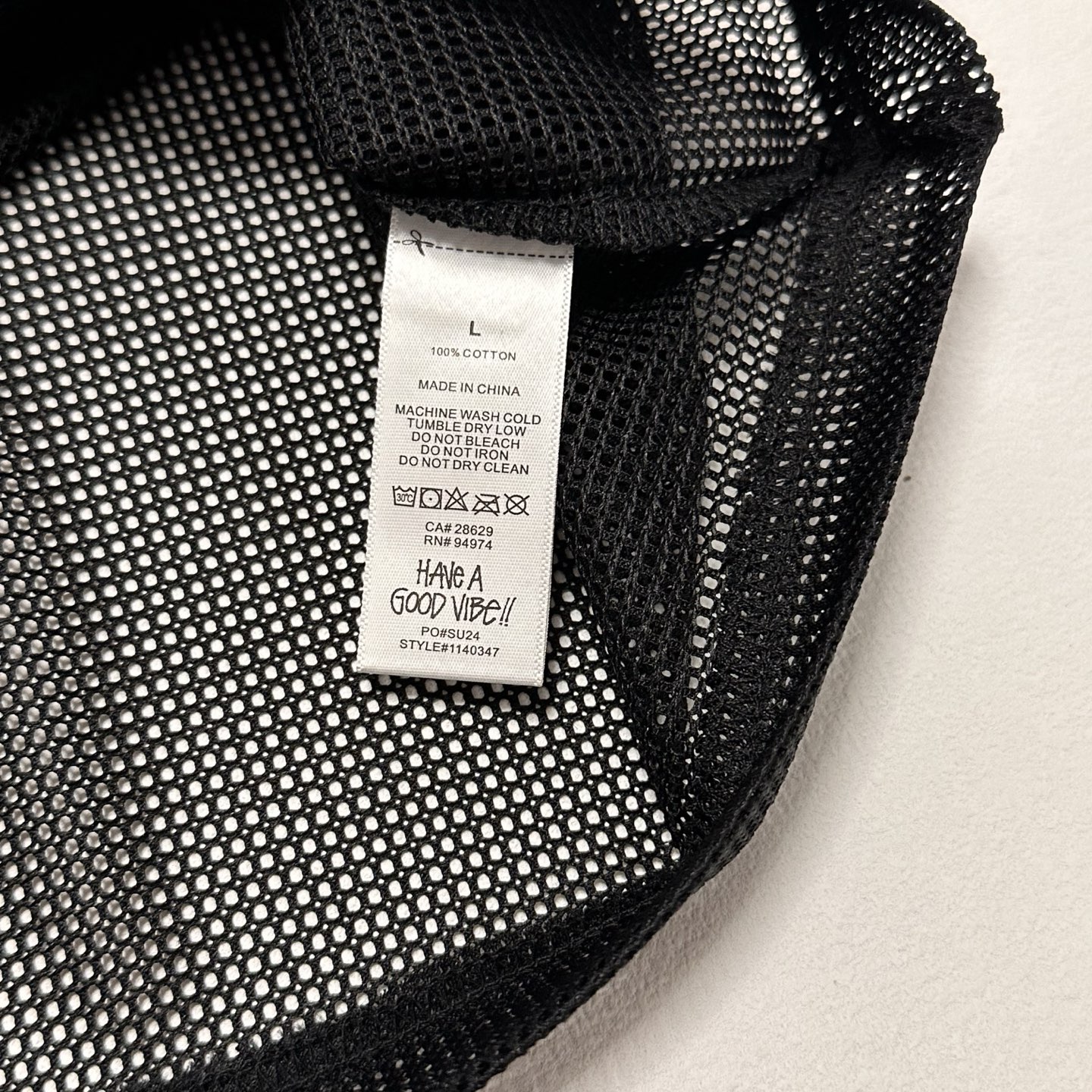 Stussy X DENIM TEARS SS25 Mesh Tank - Black Floral Wreath Design 7 i1741575200688 3585 0 6