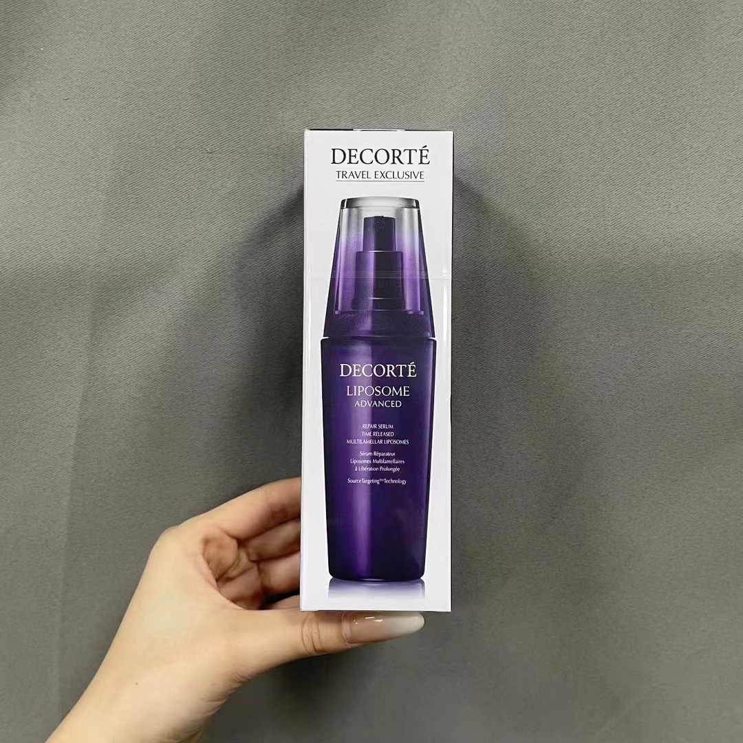 70! Versión Mingtong nueva generación de esencia facial Decorte紫色小紫瓶 100ml🔜 foto real📸 en stock❗️ recomendado para ca…