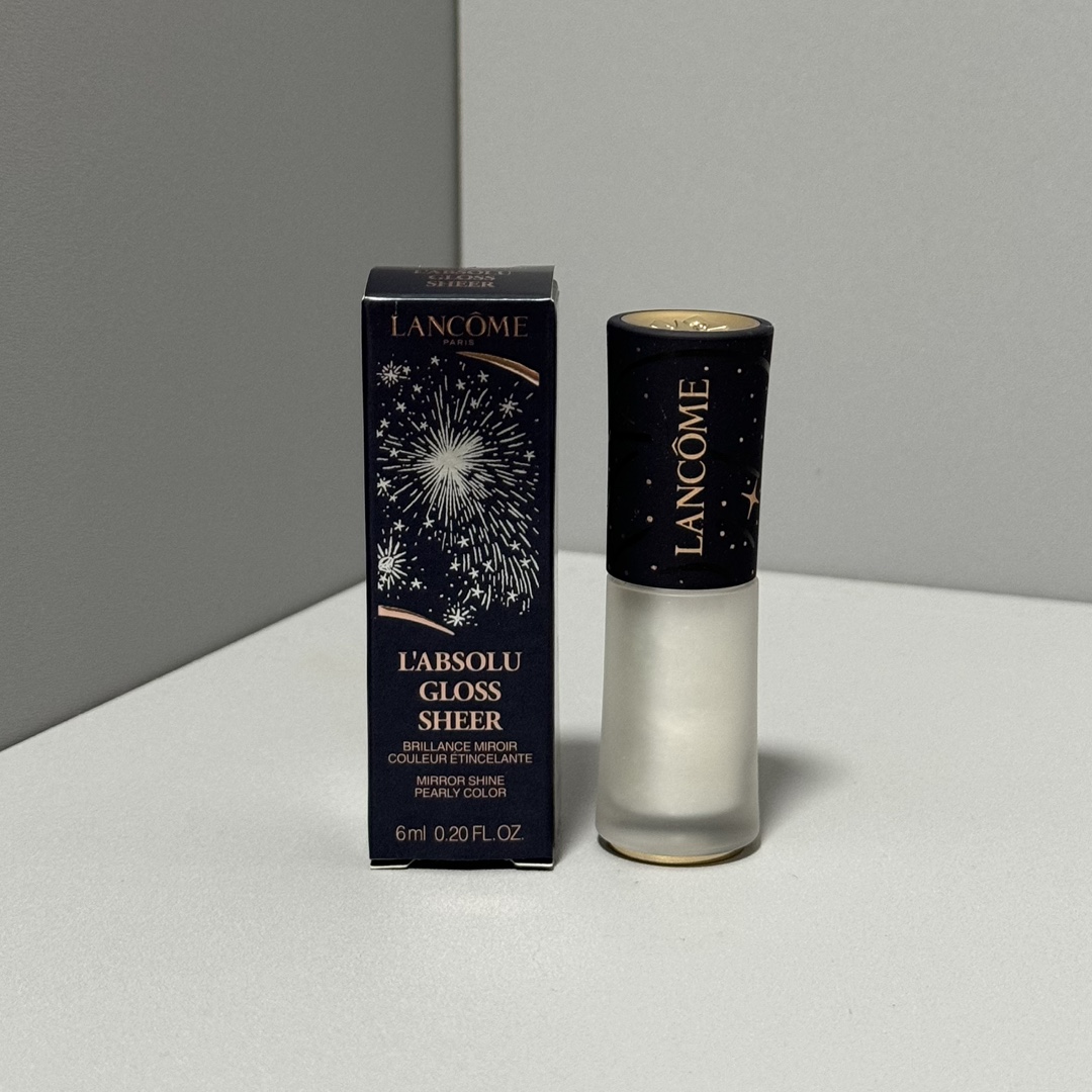 Lancôme圣诞星茫唇釉！色号：024#。