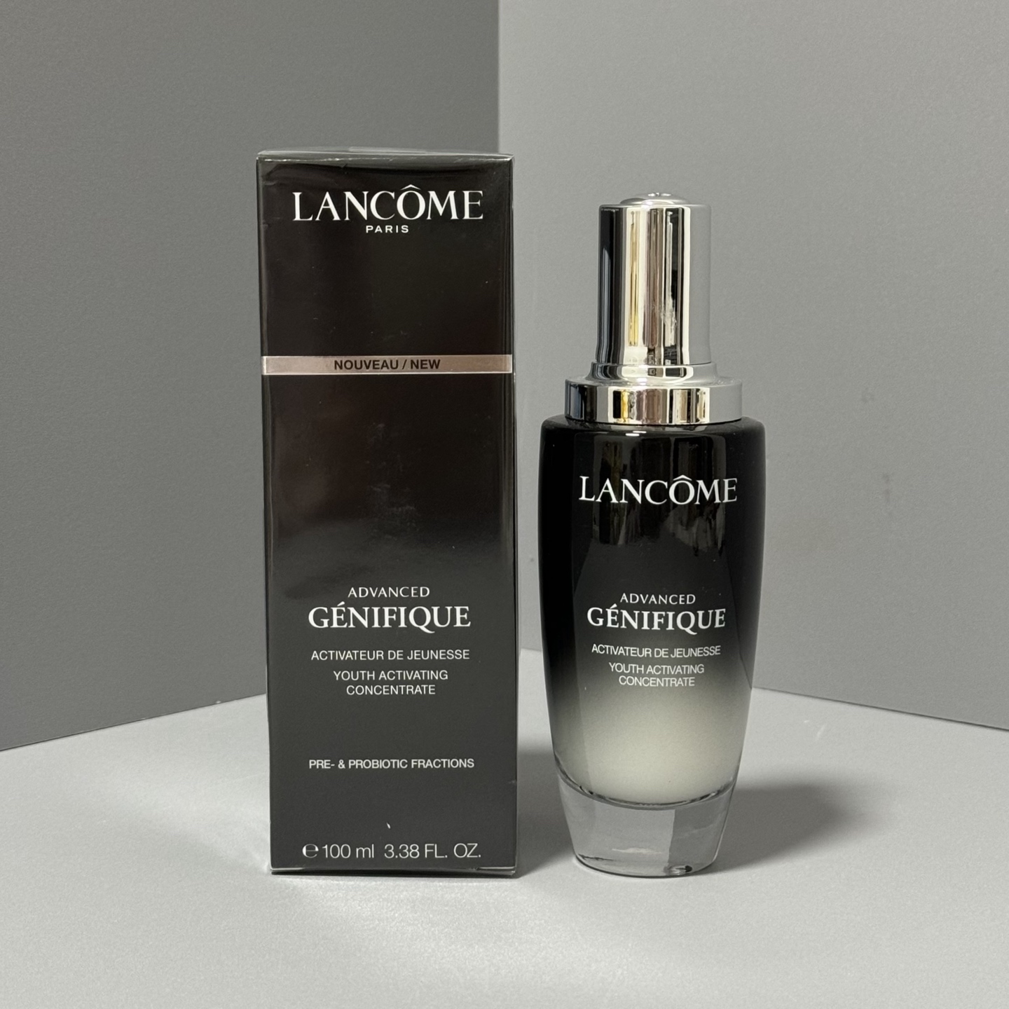 70包
 ✍️老款兰蔻小黑瓶精华100ml🔜实拍📸现货❗️40Y901编码！最新日期✔️第二代小黑瓶肌底精华液100ml，兰蔻小黑瓶精华第二代全新上市‼️使用方法和老版差不多可以叠加其他精华质地更清爽，吸收更快，修复更好第二代肌底液添加了微生肽和七种益生菌。。