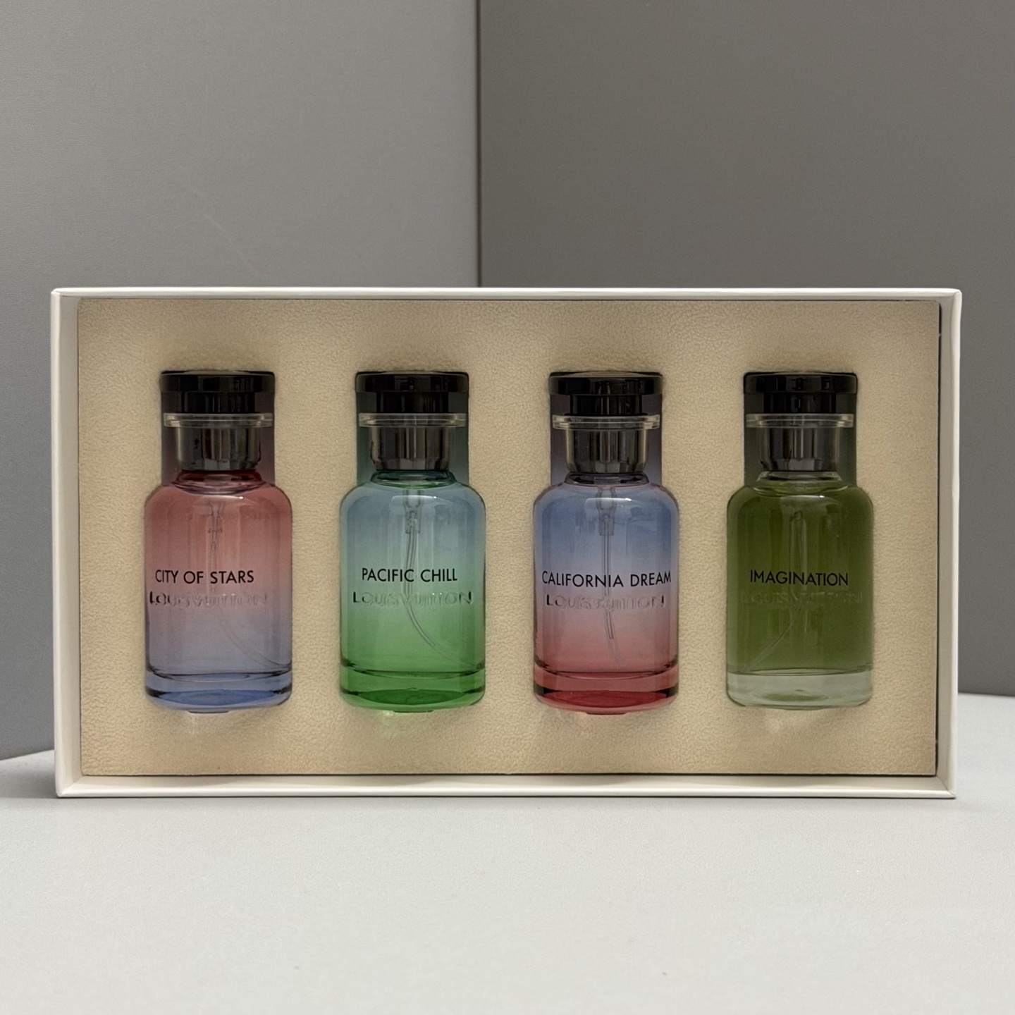 LV “Iridescent” Miniature Perfume Set (4-Piece)