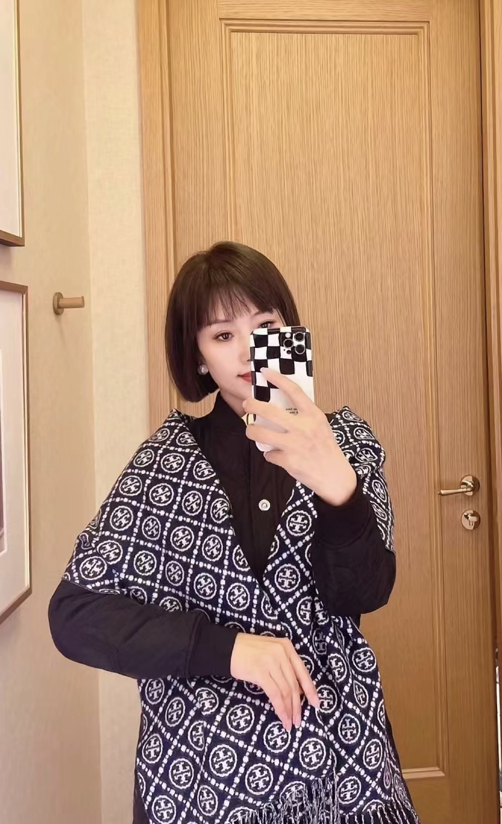 多种系法可以当围巾 6