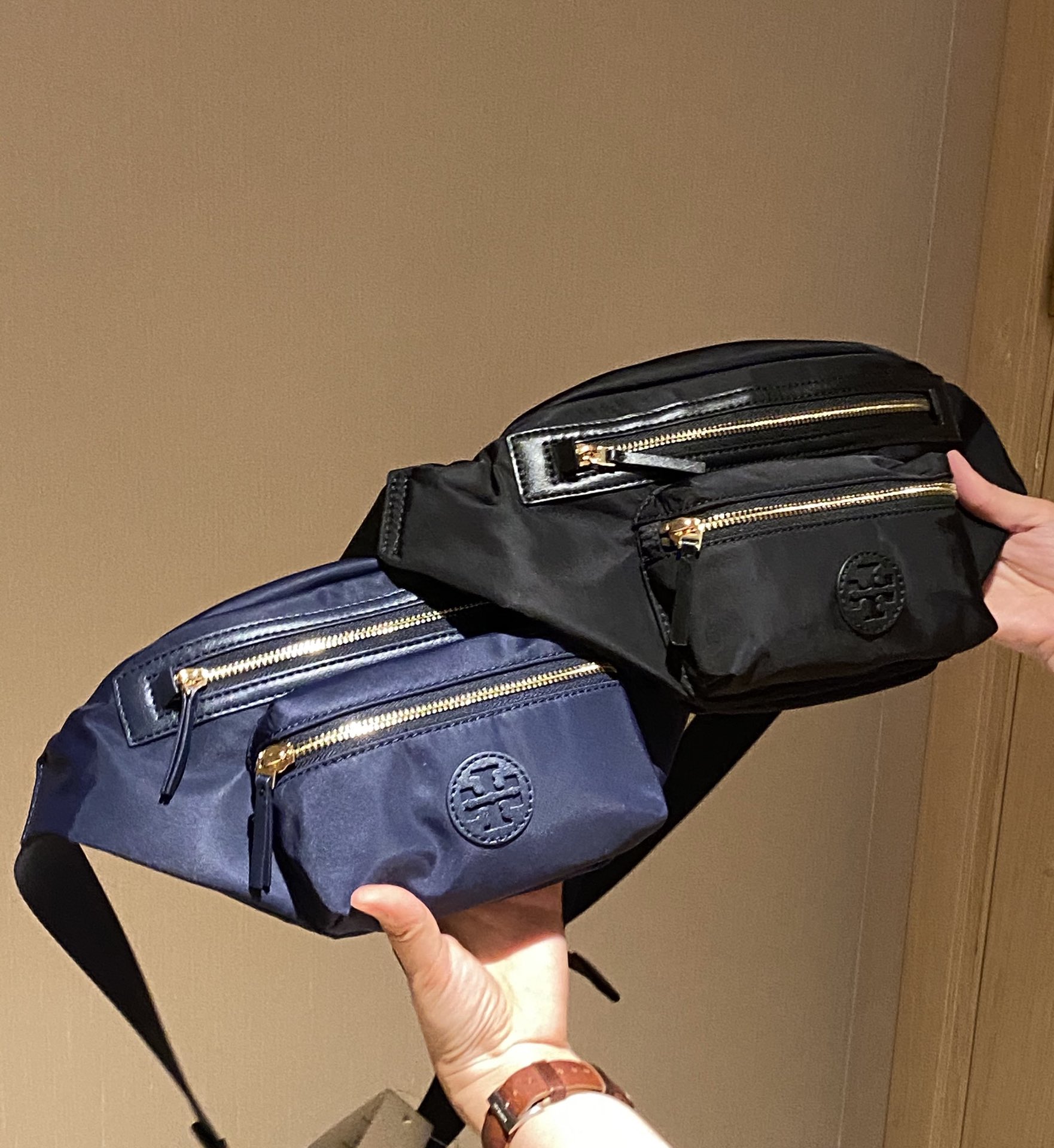 TB Dual-Zip Belt and Crossbody Sling Bag - Comprehensive 3