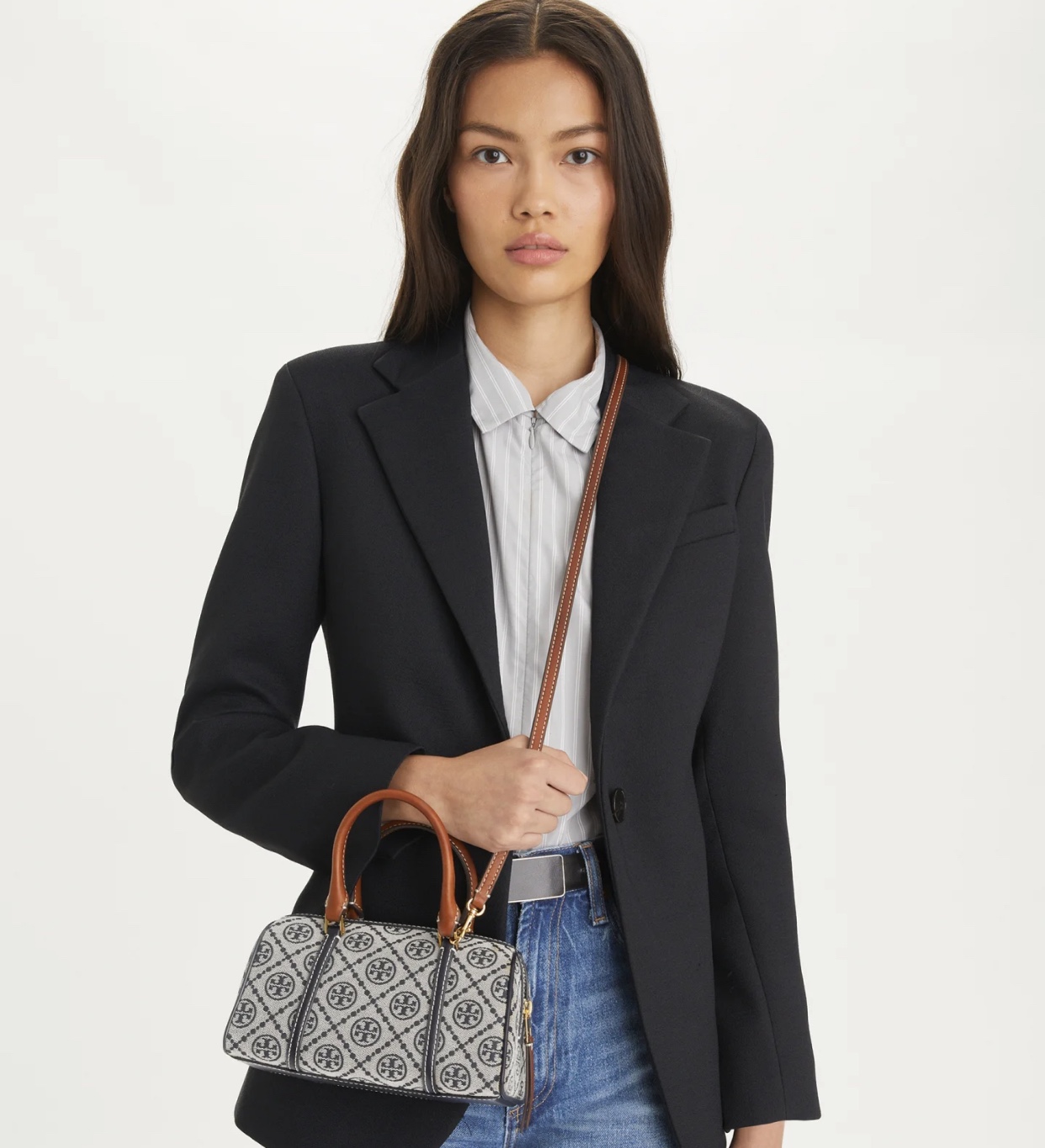 盟可睐 Moncler 高定典藏经典高奢皮具手袋托特包斜挎包女包 #425FA3D2 6