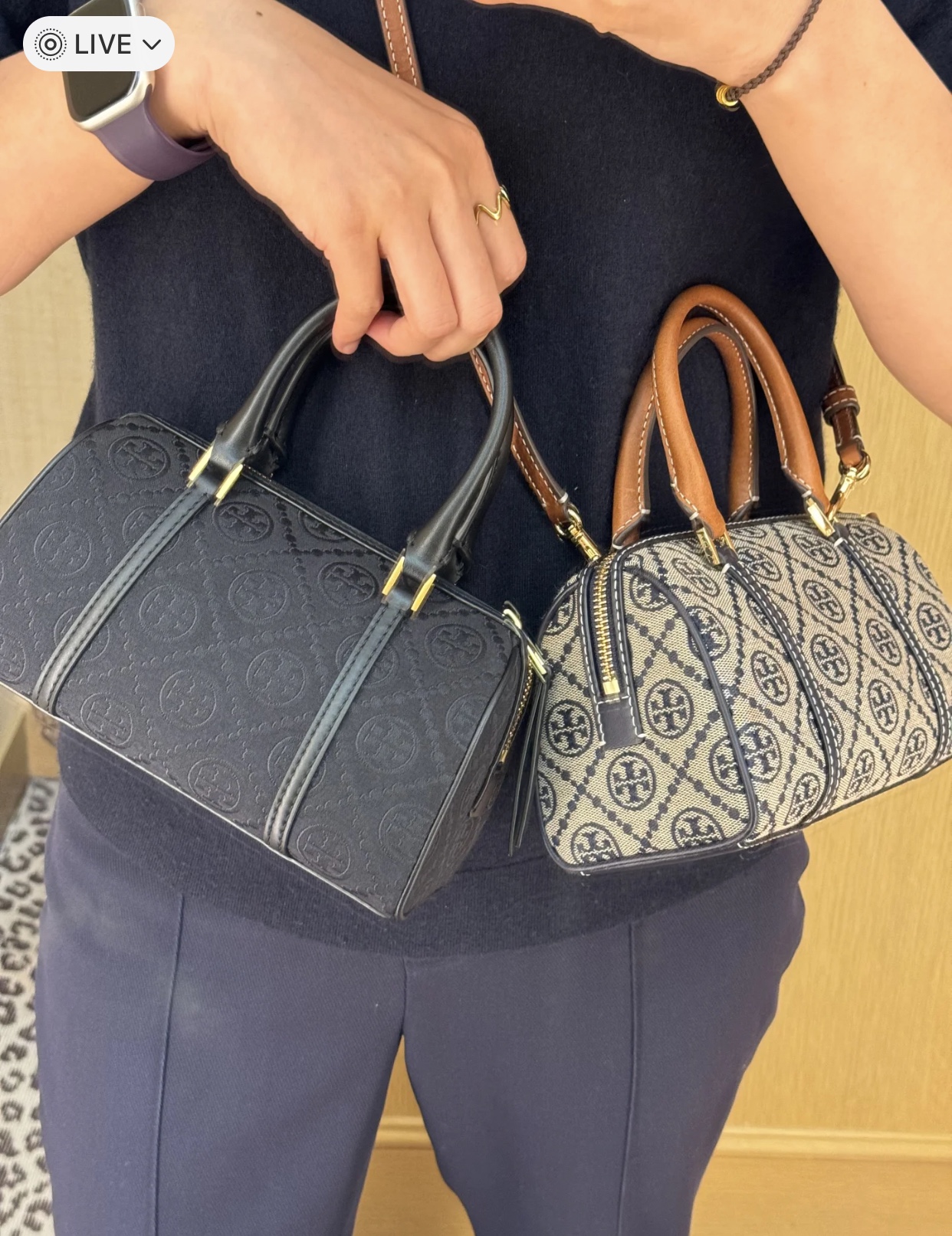 this compact Boston bag combines classic design with practical - Comprehensive 6
