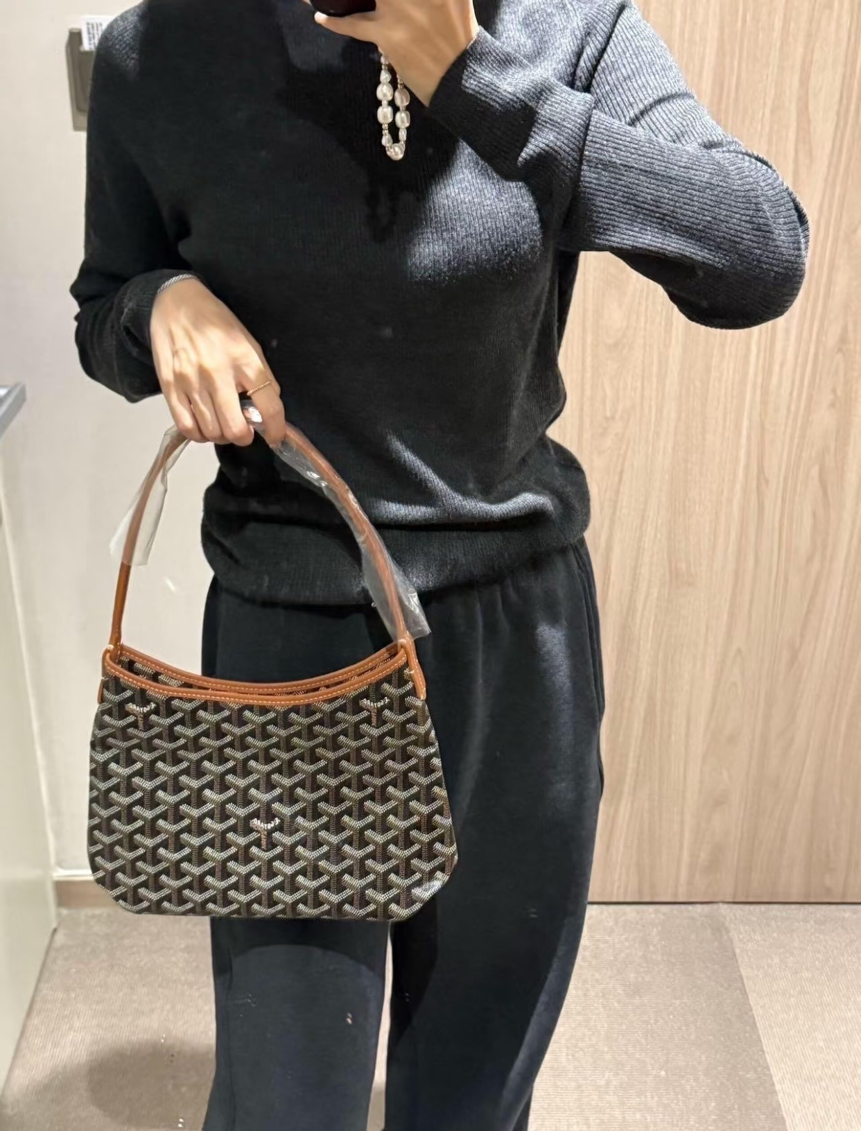 托德斯 高雅德 高定典藏经典高奢皮具手袋托特包斜挎包女包 #BF272226 2