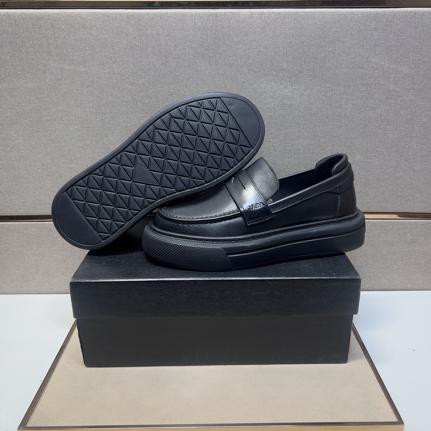 Prada Men's Leather Loafers - Stylish, Comfortable, Durable, Sizes 38-44 9 i1742575756111 4250 0 7