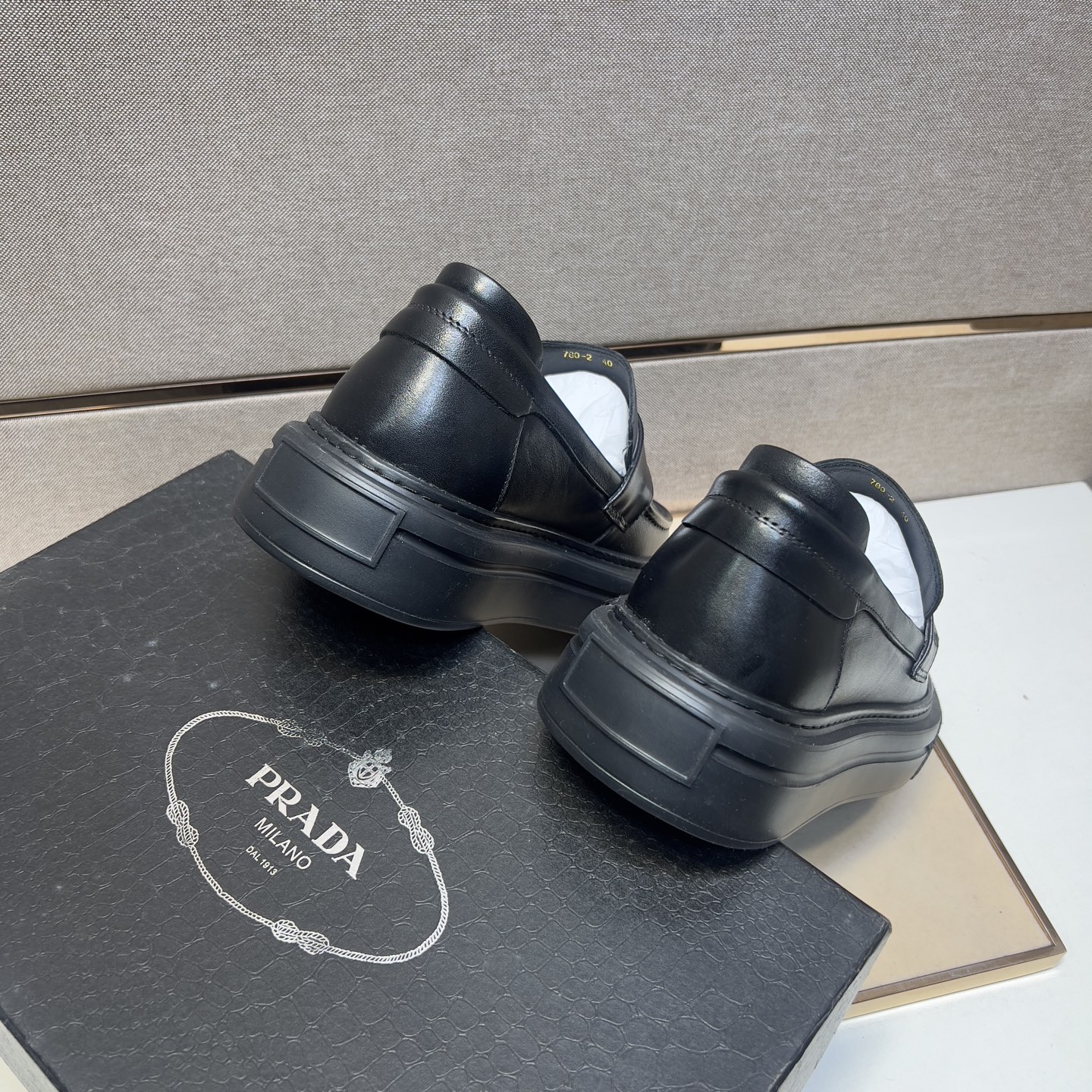 Prada Men's Leather Loafers - Stylish, Comfortable, Durable, Sizes 38-44 10 i1742575756136 3303 0 8