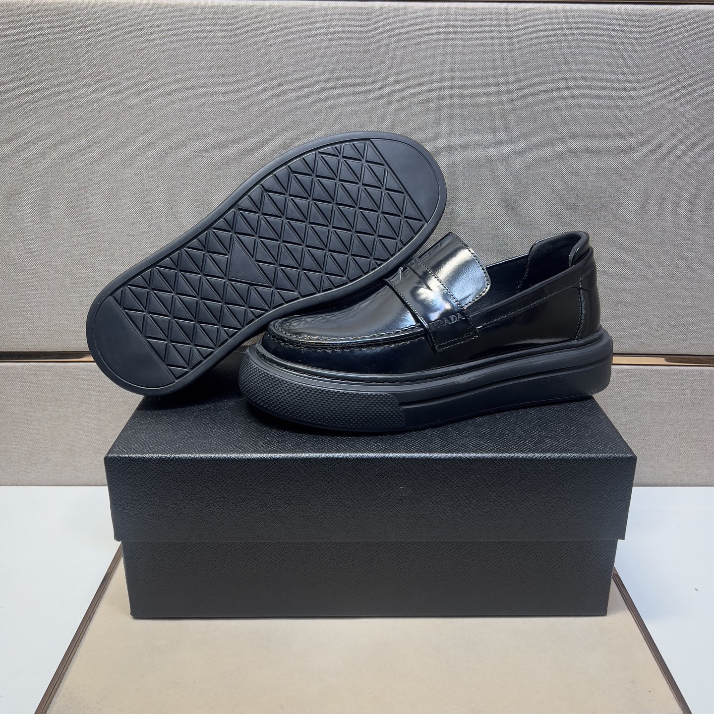 Prada Men's Leather Loafers - Comfortable, Breathable & Durable - Sizes 38-44 9 i1742575872765 8108 0 7