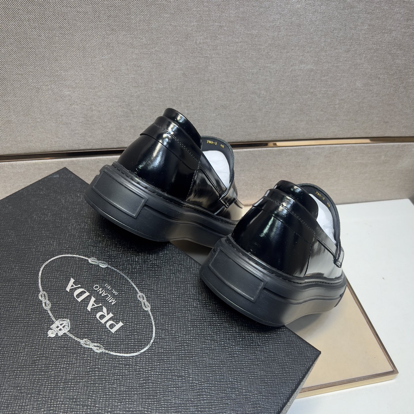 Prada Men's Leather Loafers - Comfortable, Breathable & Durable - Sizes 38-44 10 i1742575872769 5412 0 8