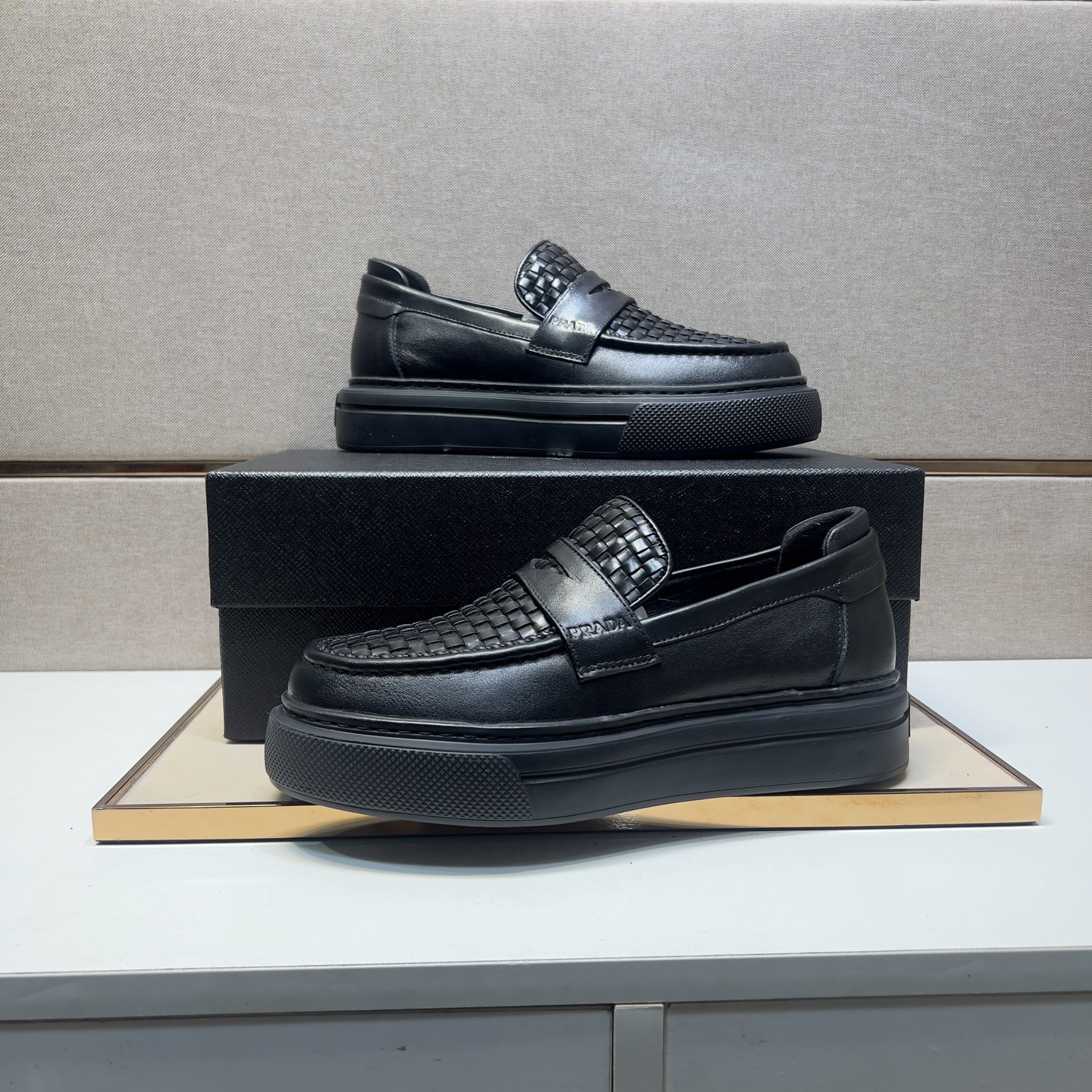 Prada Men's Leather Loafers - Comfortable and Stylish Casual Shoes 6 i1742575896698 920 0 4