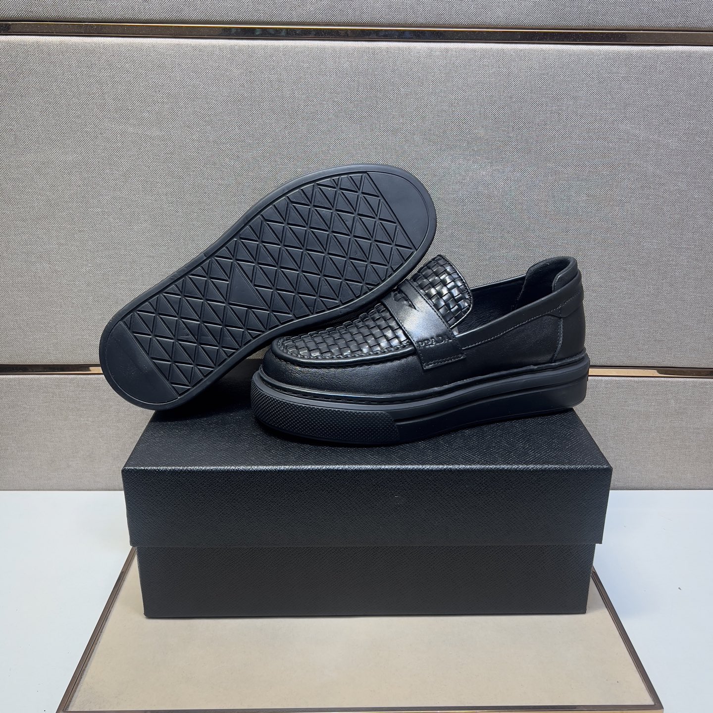 Prada Men's Leather Loafers - Comfortable and Stylish Casual Shoes 9 i1742575897781 4507 0 7
