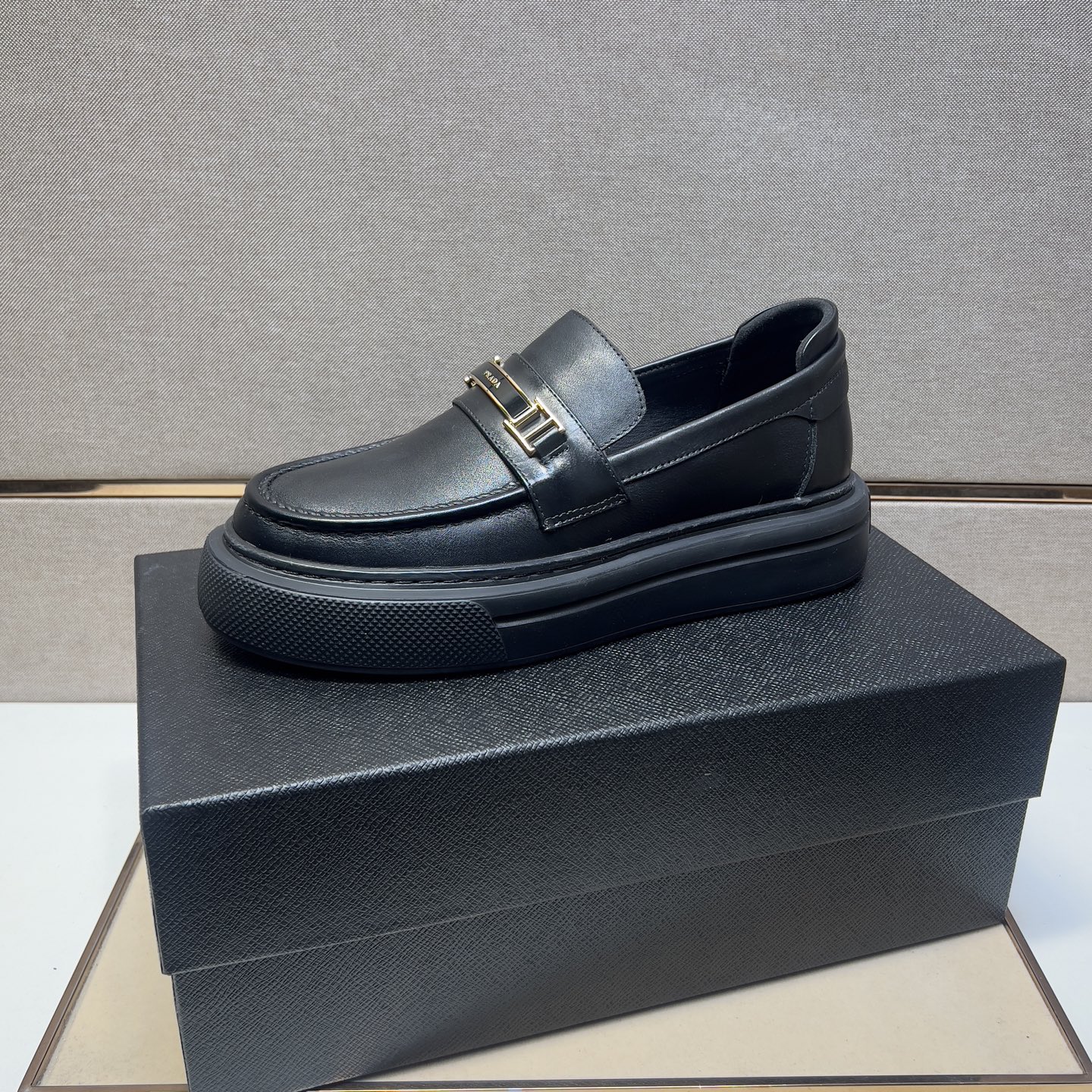 Prada Men's Leather Loafers - Comfortable & Breathable, Sizes 38-44 5 i1742575926101 375 0 3