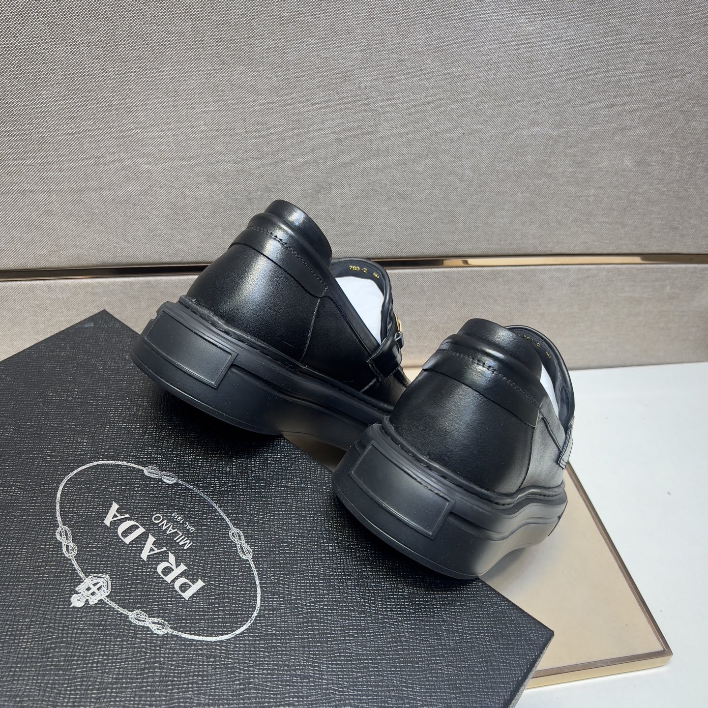 Prada Men's Leather Loafers - Comfortable, Breathable & Durable Design 10 i1742575985604 8053 0 8
