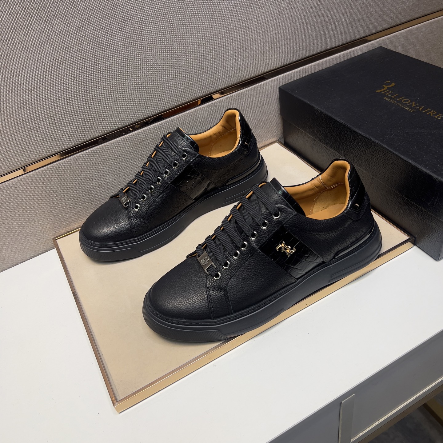 Men's Leather Casual Sneakers, Comfortable & Breathable, Sizes 39-44 3 i1742661054744 8013 0 1