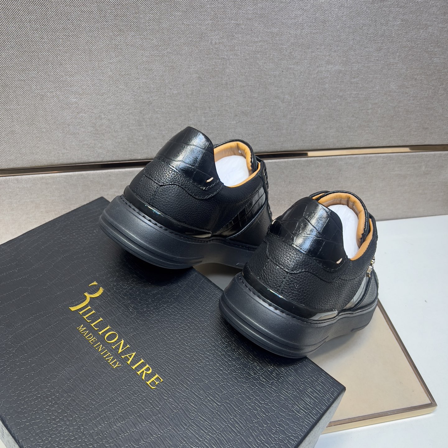 Men's Leather Casual Sneakers, Comfortable & Breathable, Sizes 39-44 10 i1742661054754 6772 0 8