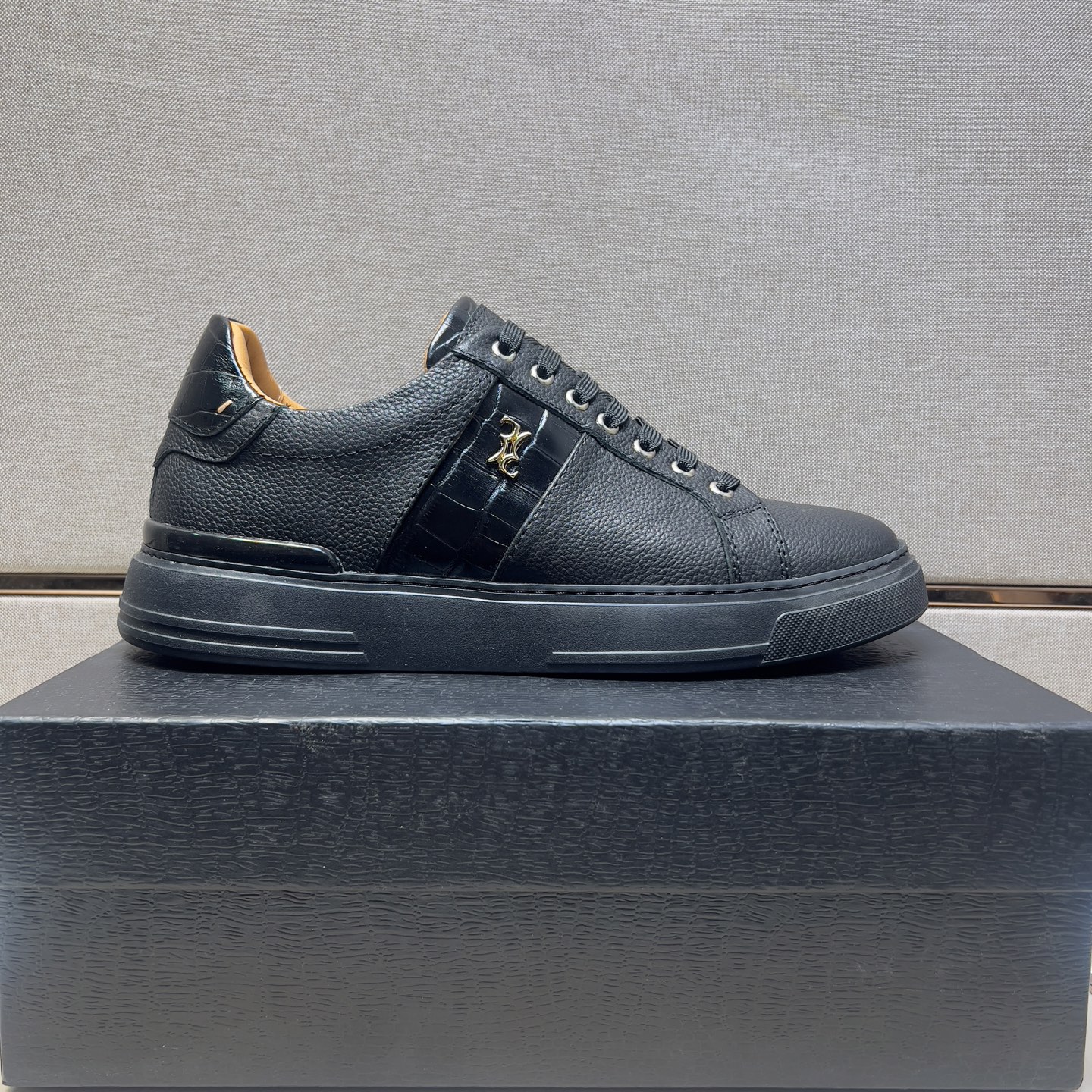 Men's Leather Casual Sneakers, Comfortable & Breathable, Sizes 39-44 4 i1742661055479 2661 0 2