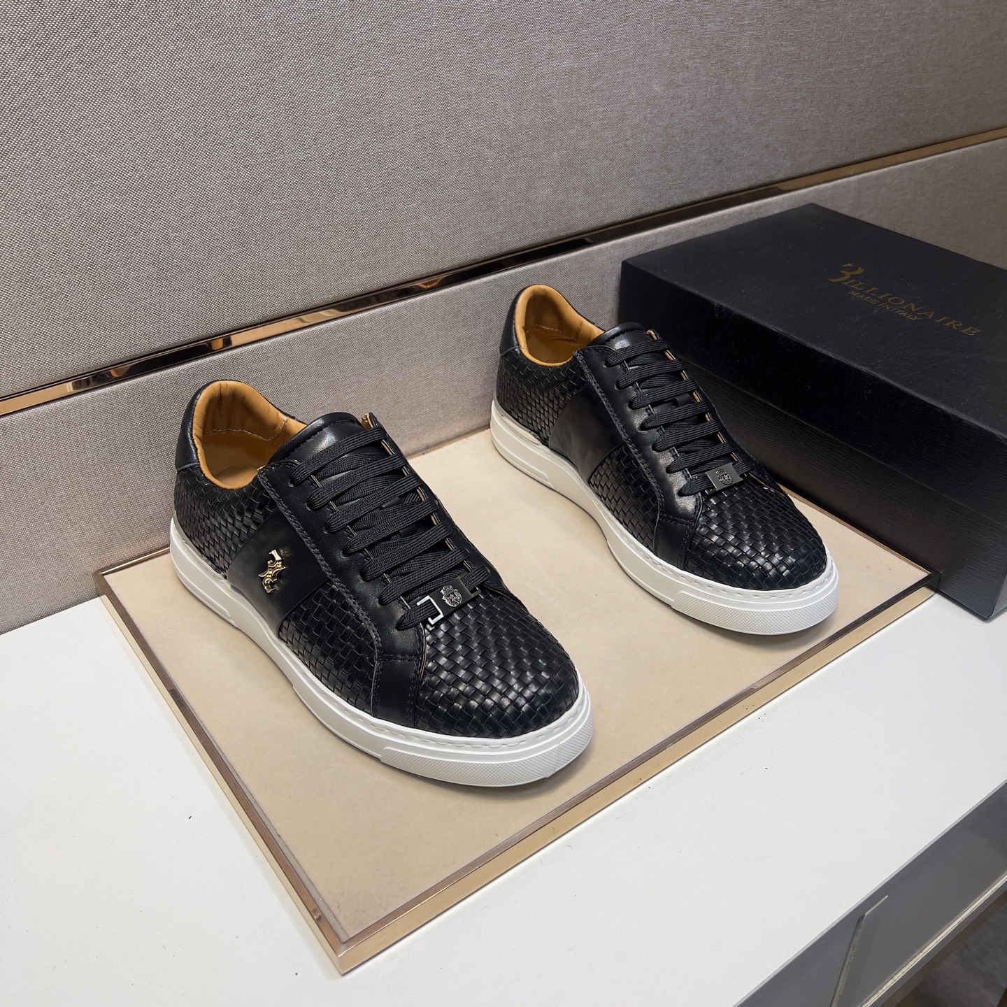 Billionaire 2025 Leather Men's Casual Shoes - Comfortable & Stylish 2 i1742661084428 6059 0 0