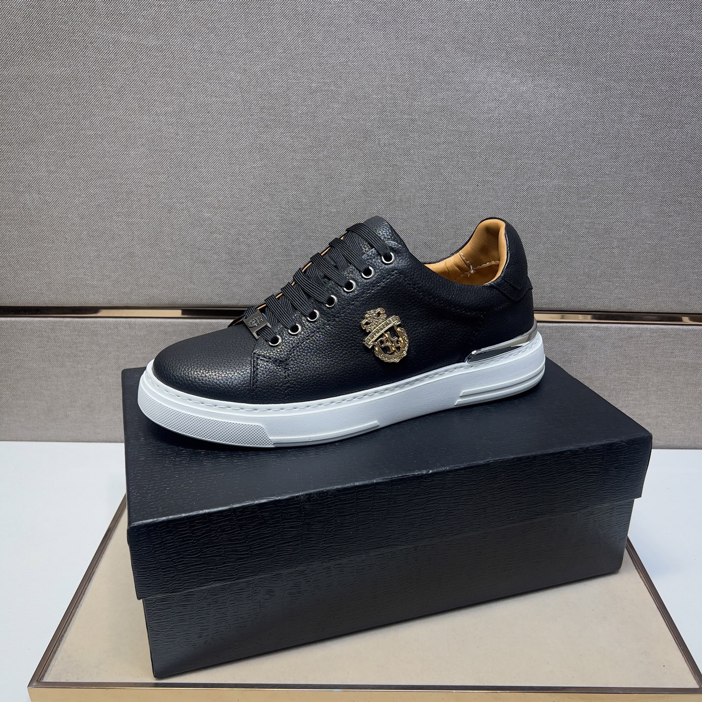 Billionaire Leather Sneakers for Men - Comfortable & Durable, Sizes 39-44 5 i1742661201292 4623 0 3