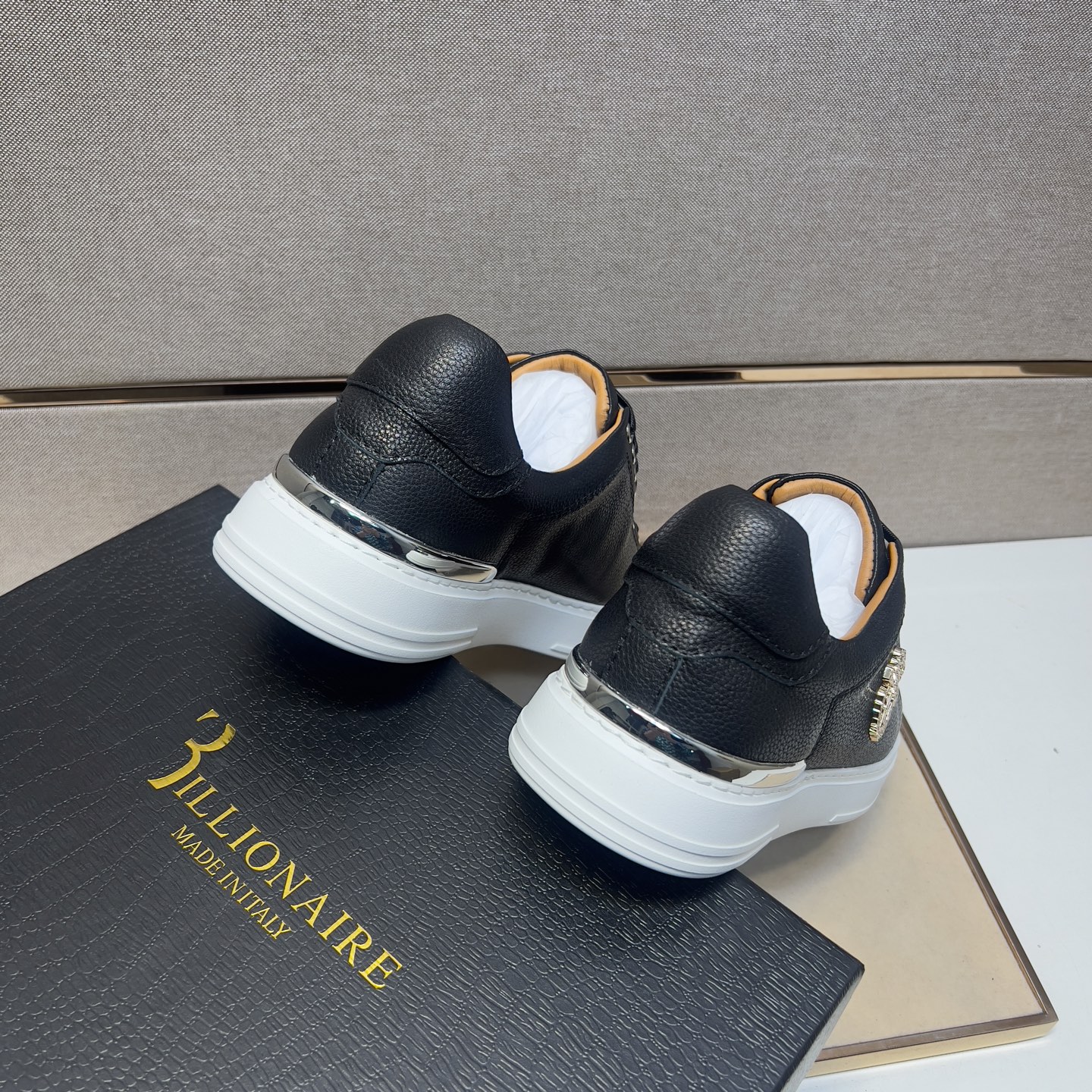 Billionaire Leather Sneakers for Men - Comfortable & Durable, Sizes 39-44 10 i1742661201944 4743 0 8