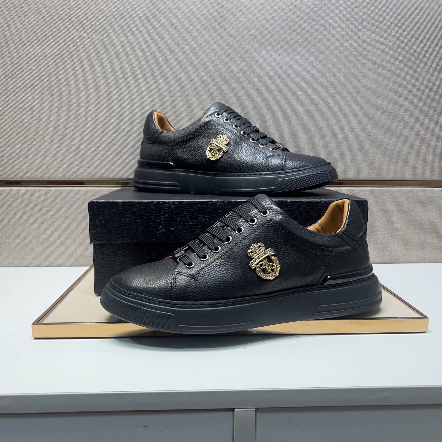 Billionaire 2025 Leather Sneakers for Men - Sizes 39-44 6 i1742661214768 3299 0 4
