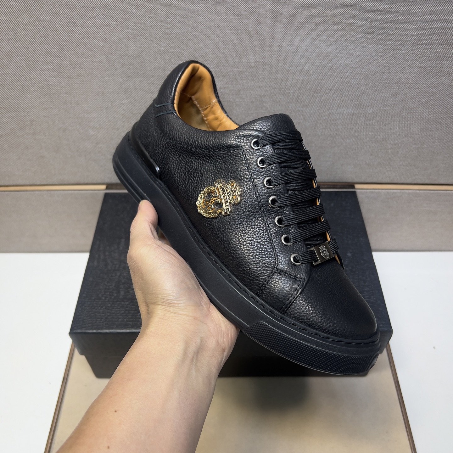 Billionaire 2025 Leather Sneakers for Men - Sizes 39-44 7 i1742661215696 6412 0 5