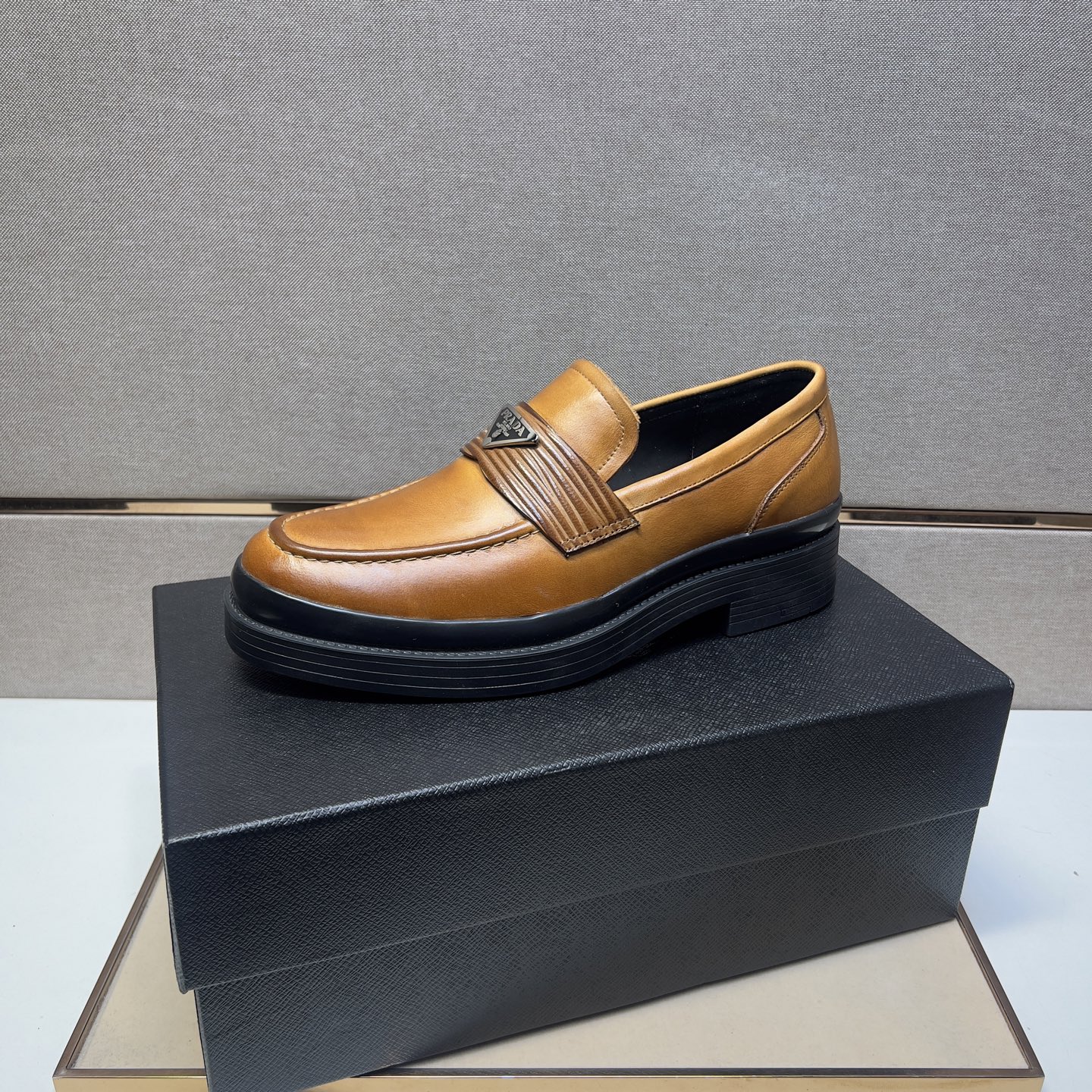 Prada Men's Leather Loafers, Comfortable & Breathable, Sizes 38-44 5 i1742749438374 2726 0 3