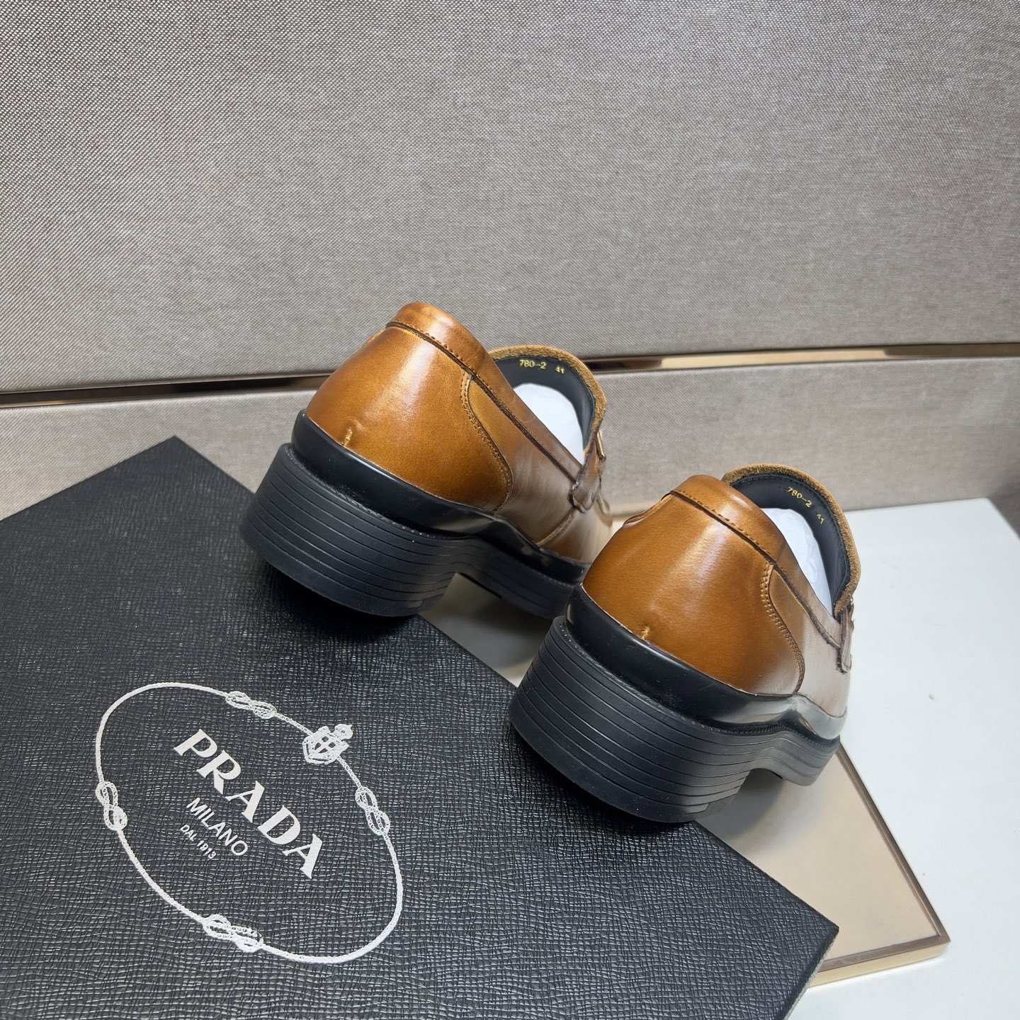Prada Men's Leather Loafers, Classic Style and Comfort, Sizes 38-44 10 i1742749486980 7342 0 8