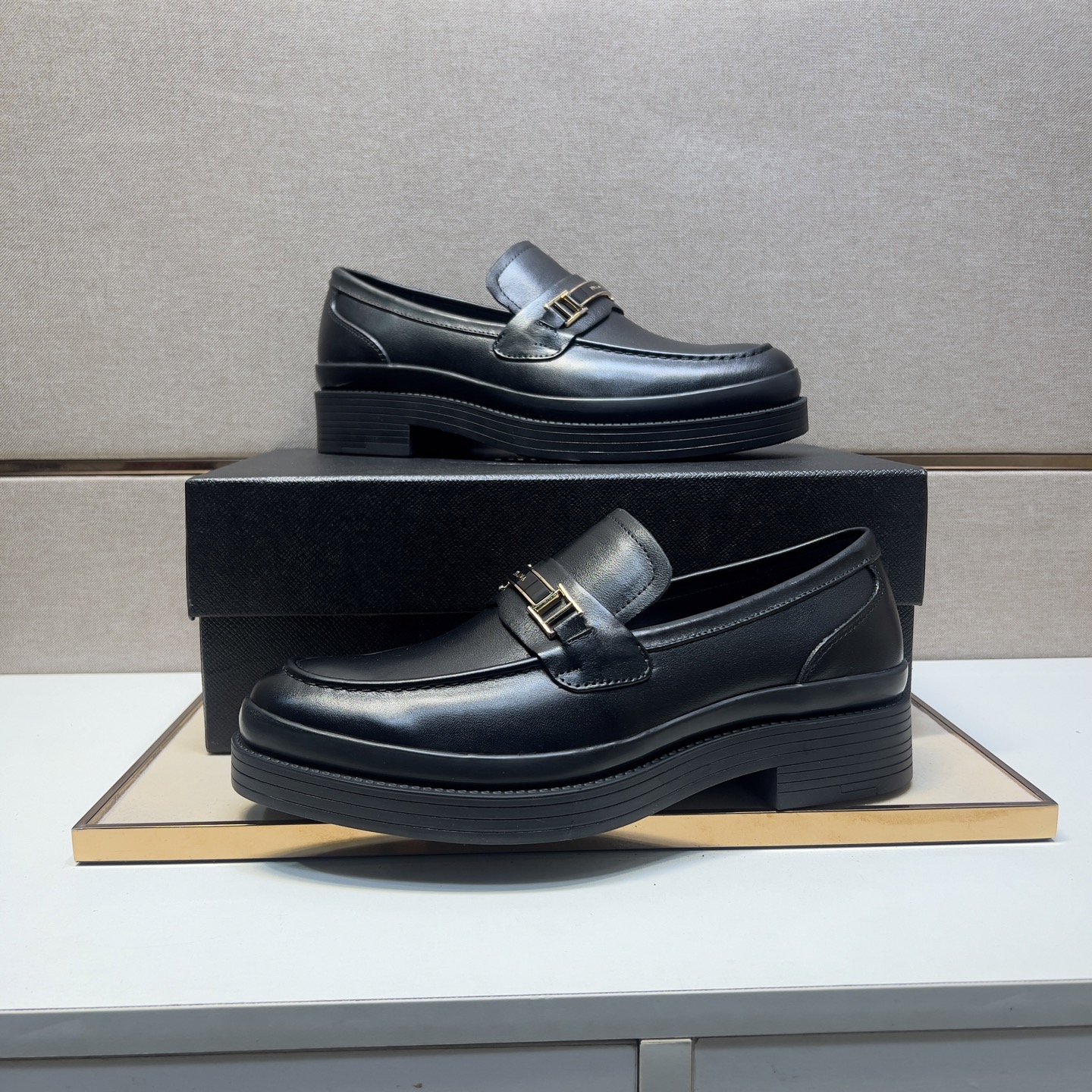 Prada 2025 Leather Loafers for Men - Comfortable & Durable, Sizes 38-44 6 i1742749501798 8862 0 4