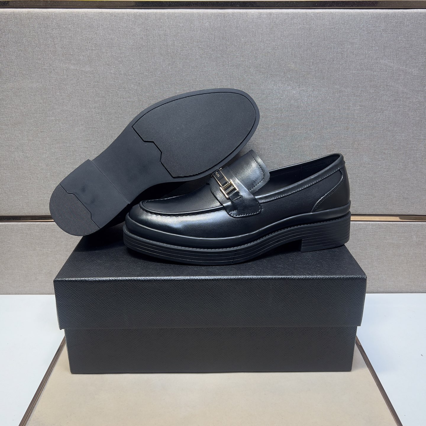 Prada 2025 Leather Loafers for Men - Comfortable & Durable, Sizes 38-44 9 i1742749501898 854 0 7