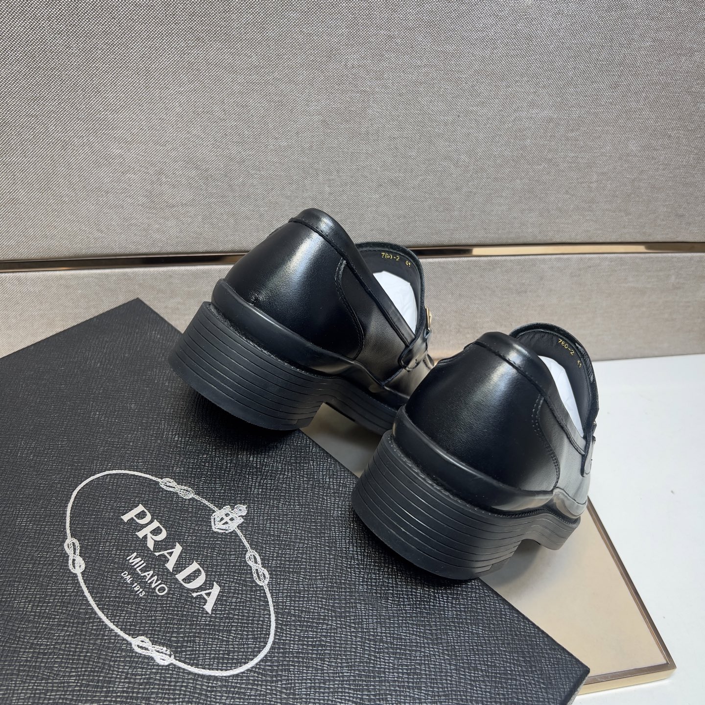 Prada 2025 Leather Loafers for Men - Comfortable & Durable, Sizes 38-44 10 i1742749502683 2802 0 8