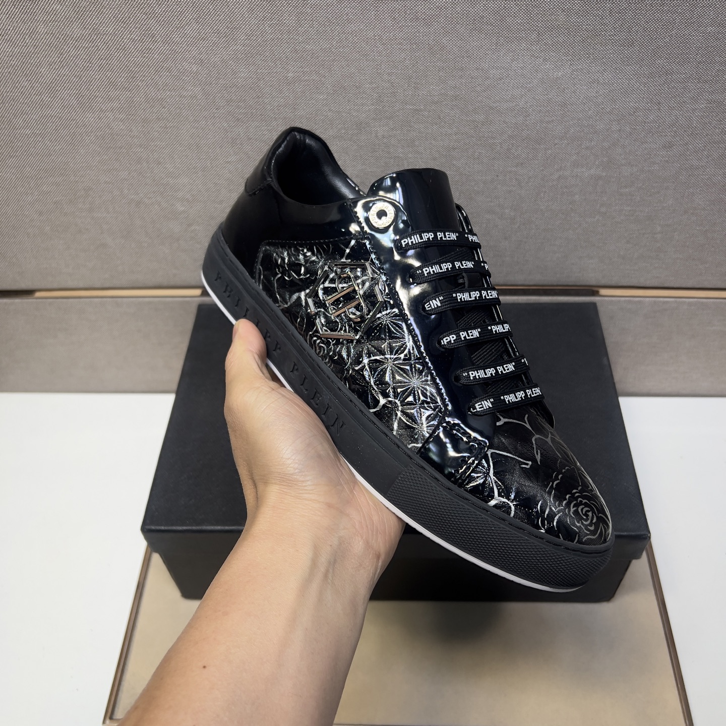 Philipp Plein Men's 2024 Leather Sneakers, Sizes 38-44, Multiple Colors 7 i1742832980695 8668 0 5