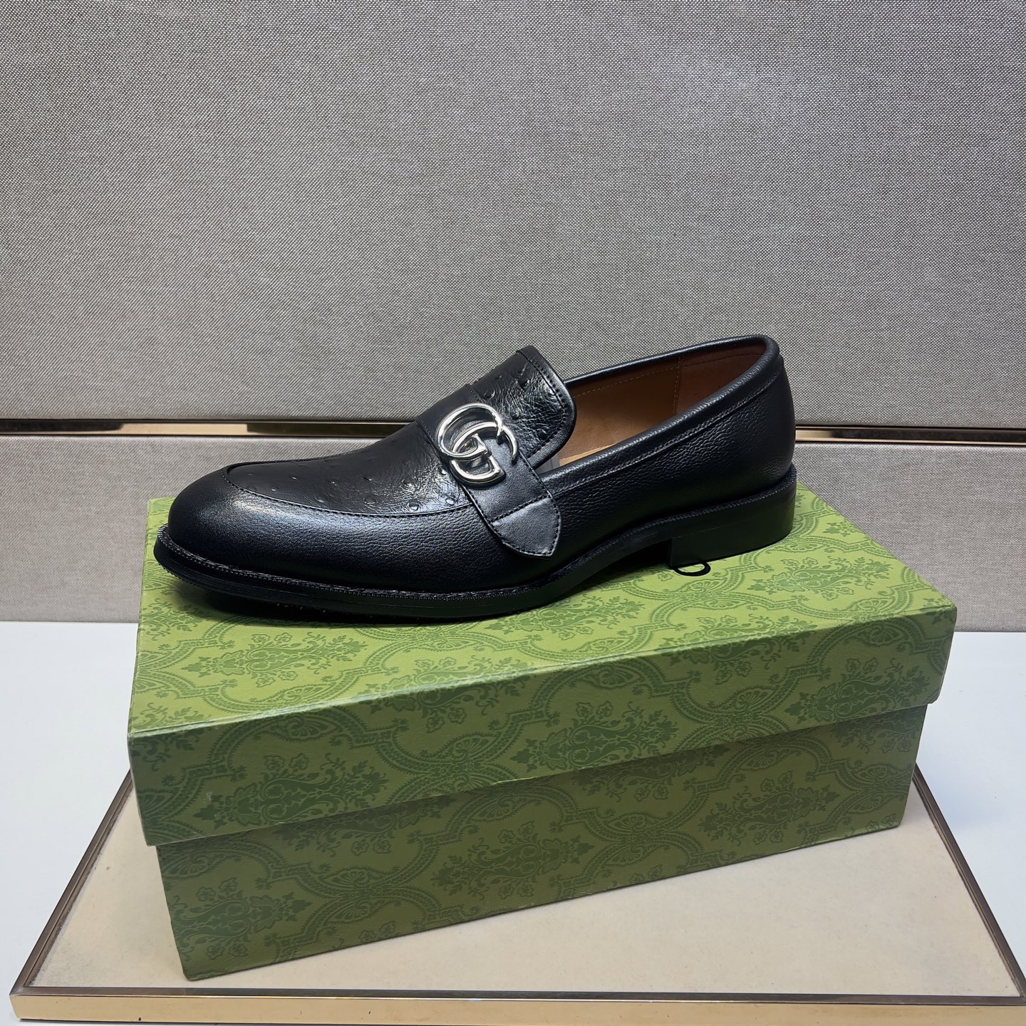 Gucci Men's Leather Loafers with Double G Hardware - Black, Sizes 39-44 5 i1743440684043 421 0 3