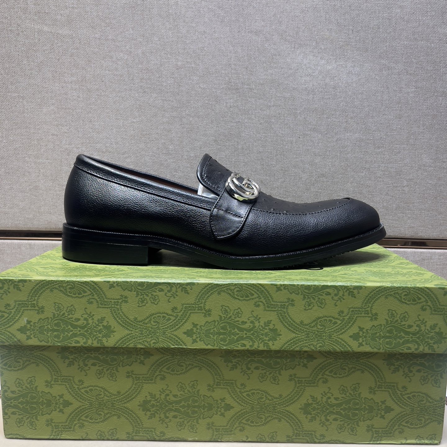 Gucci Men's Leather Loafers with Double G Hardware - Black, Sizes 39-44 4 i1743440684063 3534 0 2