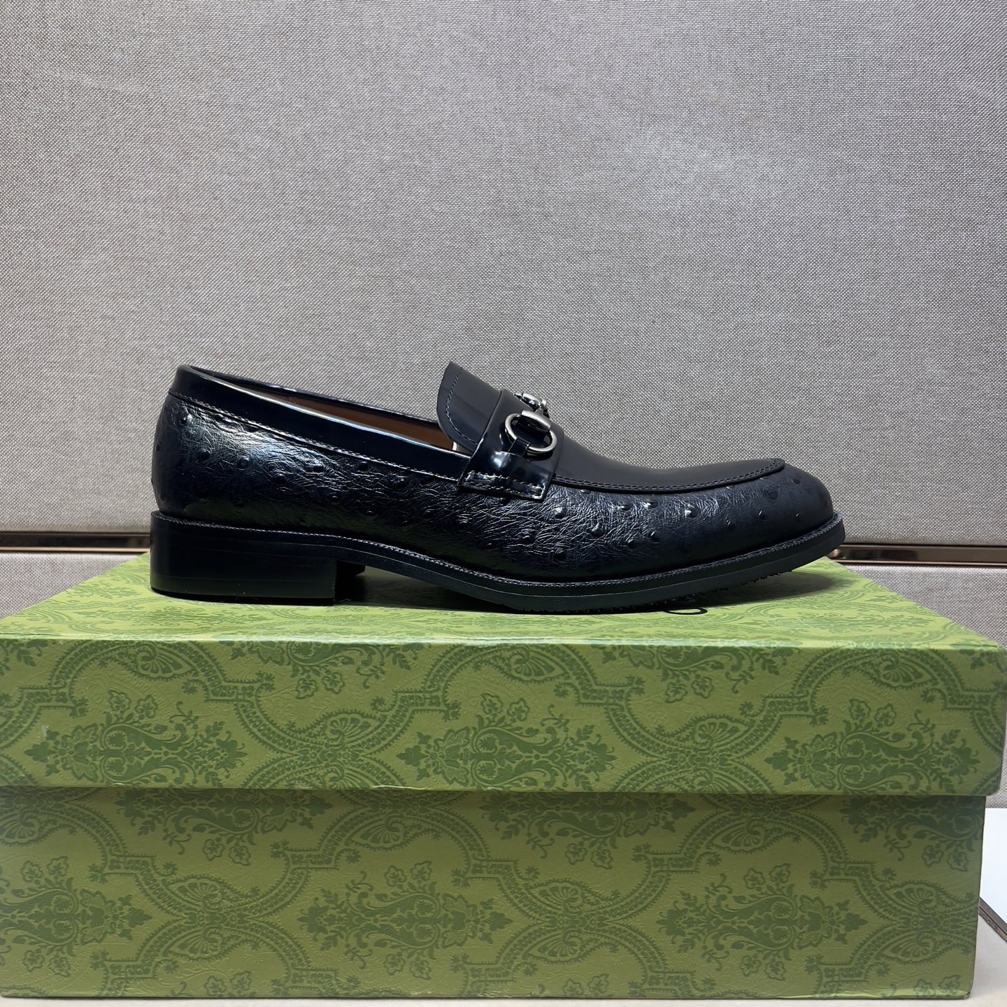 Gucci Men's Black Leather Horsebit Loafers Dress Shoes Size 39-44 4 i1743440708432 7063 0 2
