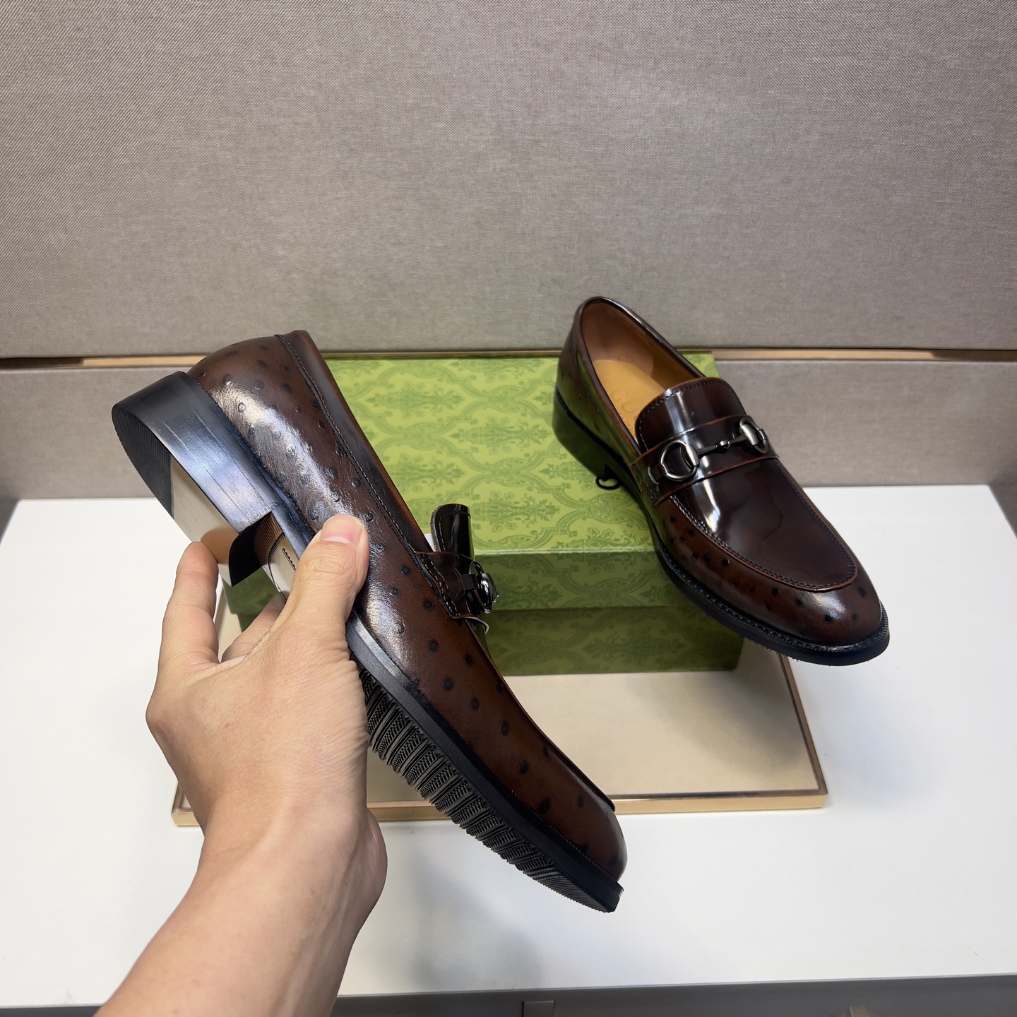 Men's Leather Loafers Dress Shoes - Comfortable & Durable Slip-Ons 8 i1743440728501 1295 0 6