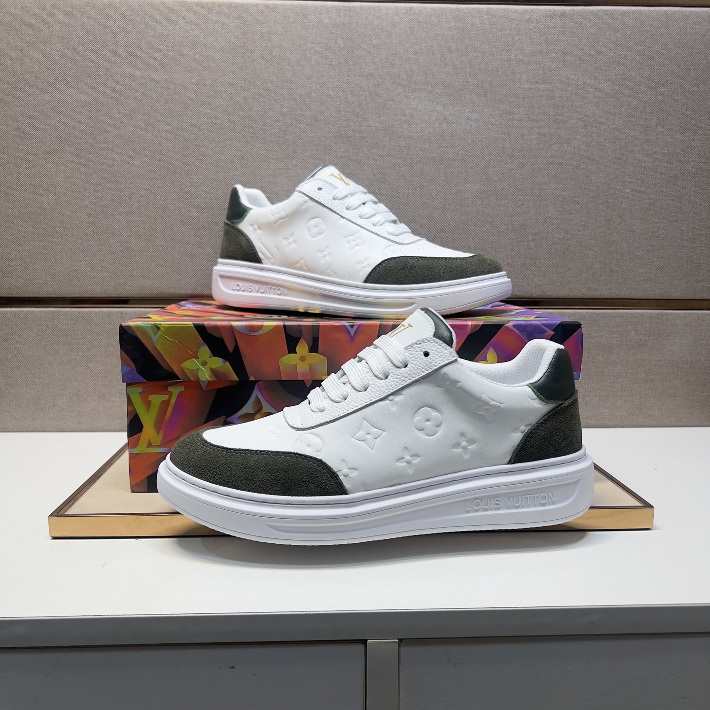Louis Vuitton Men's Casual Sneakers - Comfortable & Breathable, Sizes 38-44 6 i1743526277004 6312 0 4