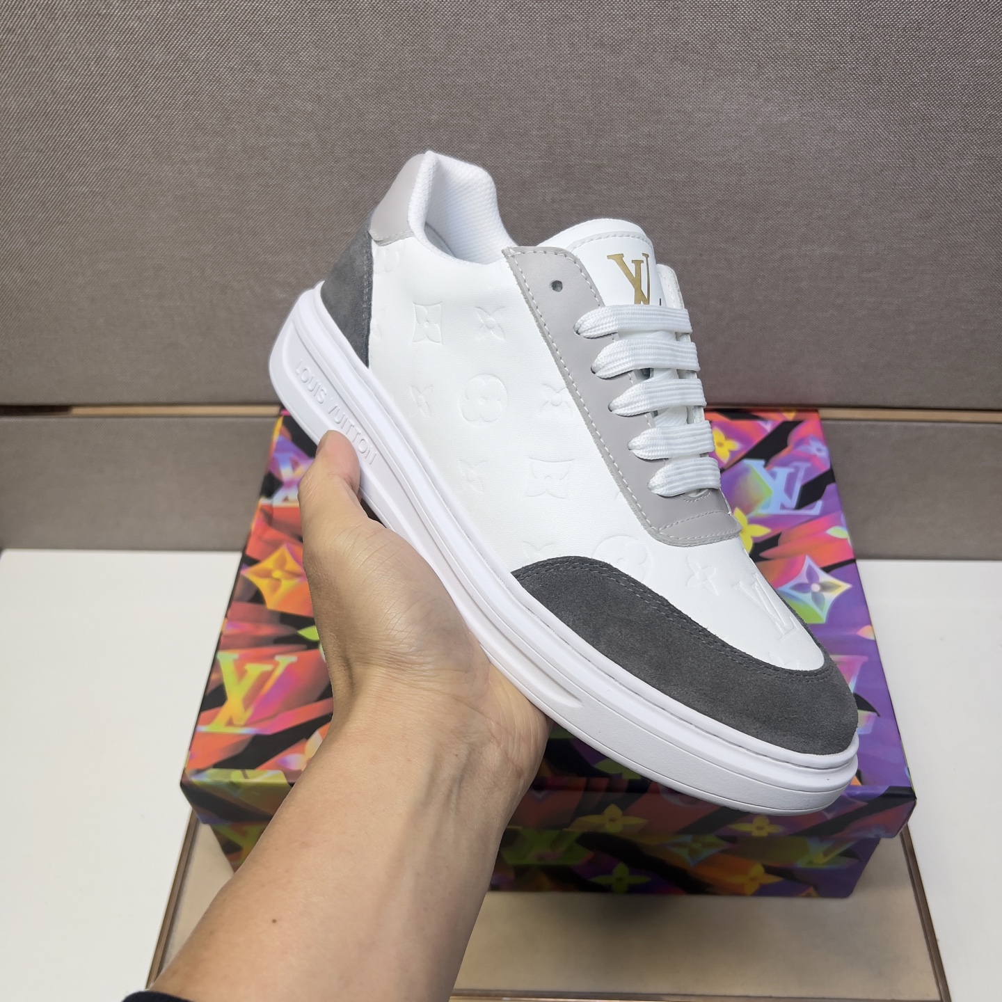 Louis Vuitton Men's Casual Sneakers - Comfortable & Breathable, Size 38-44 7 i1743526315695 1996 0 5