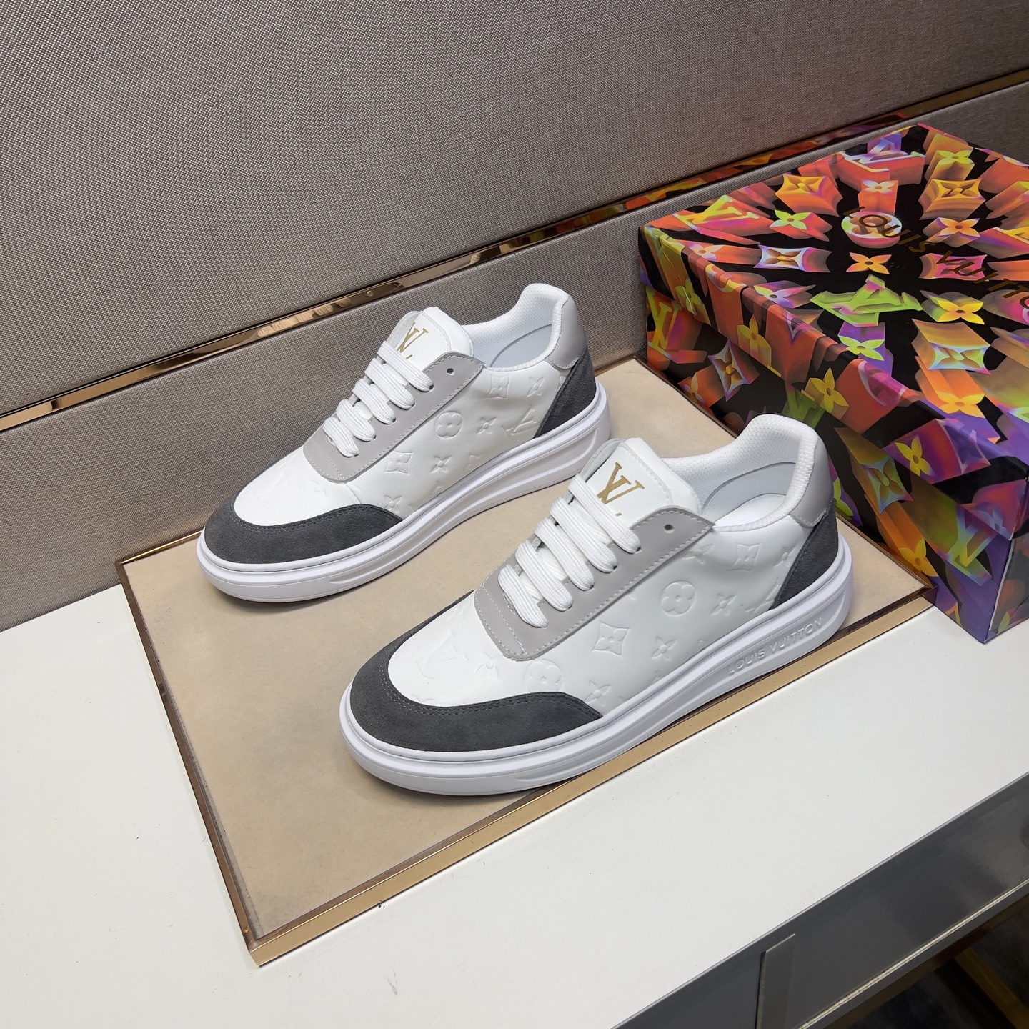 Louis Vuitton Men's Casual Sneakers - Comfortable & Breathable, Size 38-44 3 i1743526315741 3833 0 1